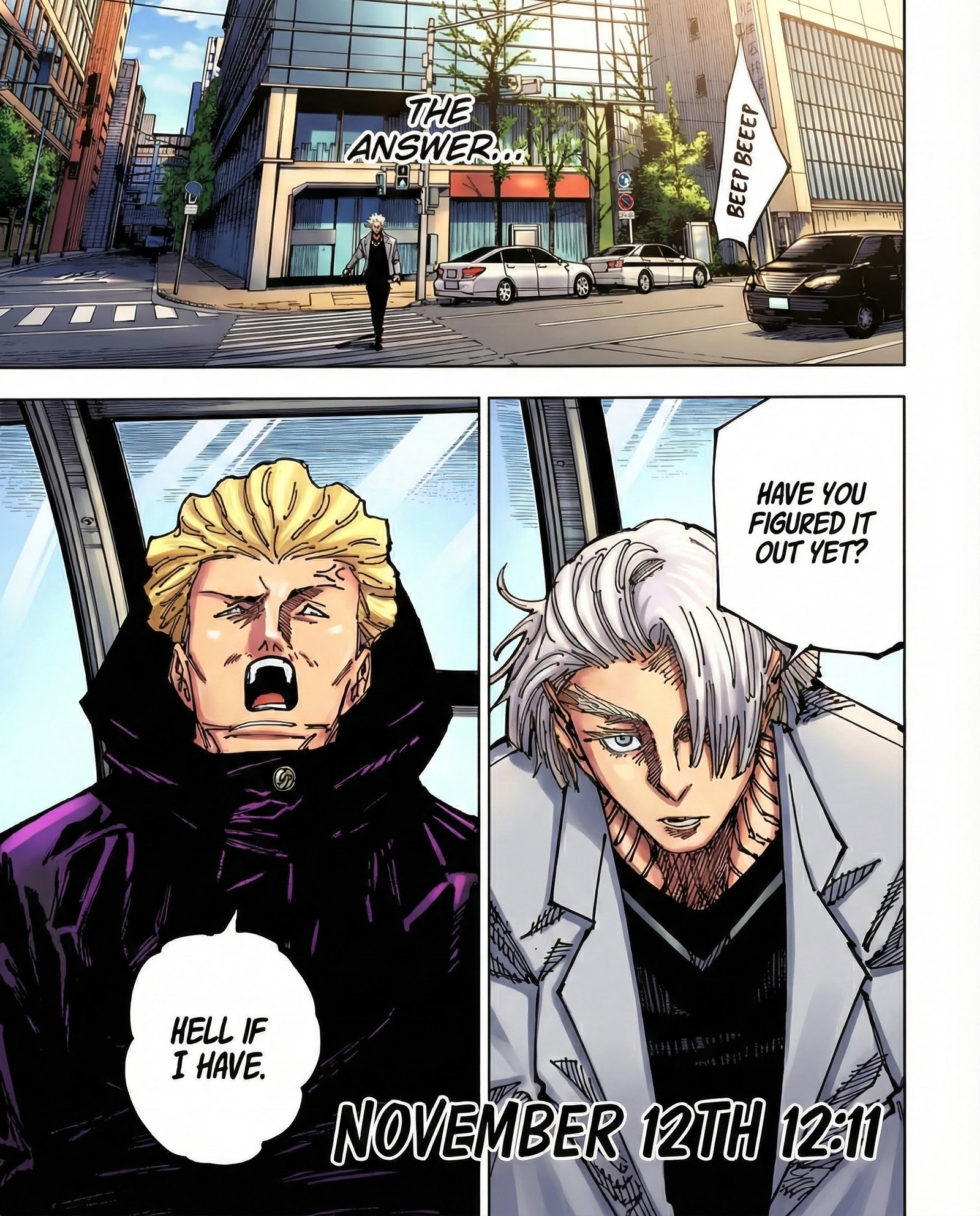 Jujutsu Kaisen Chapter 181 Page 16 - Colored Manga Panel