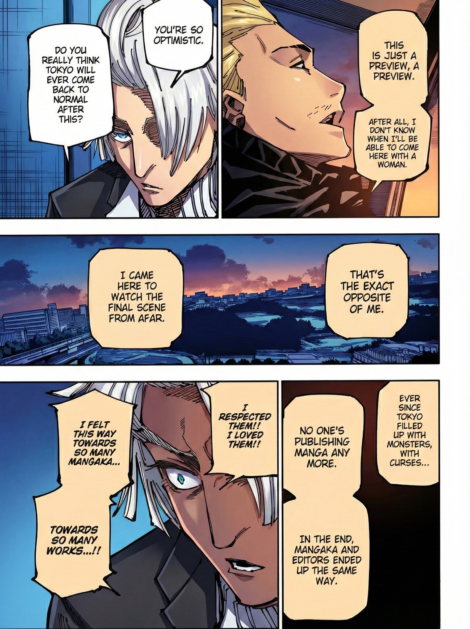 Jujutsu Kaisen Chapter 181 Page 18 - Colored Manga Panel