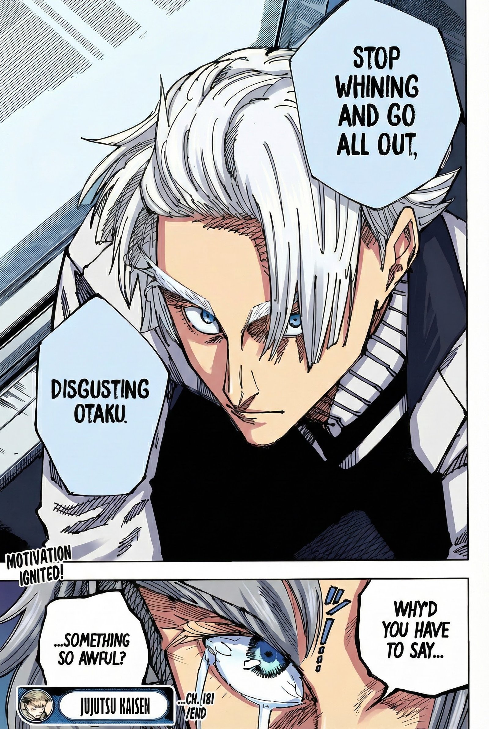 Jujutsu Kaisen Chapter 181 Page 22 - Colored Manga Panel