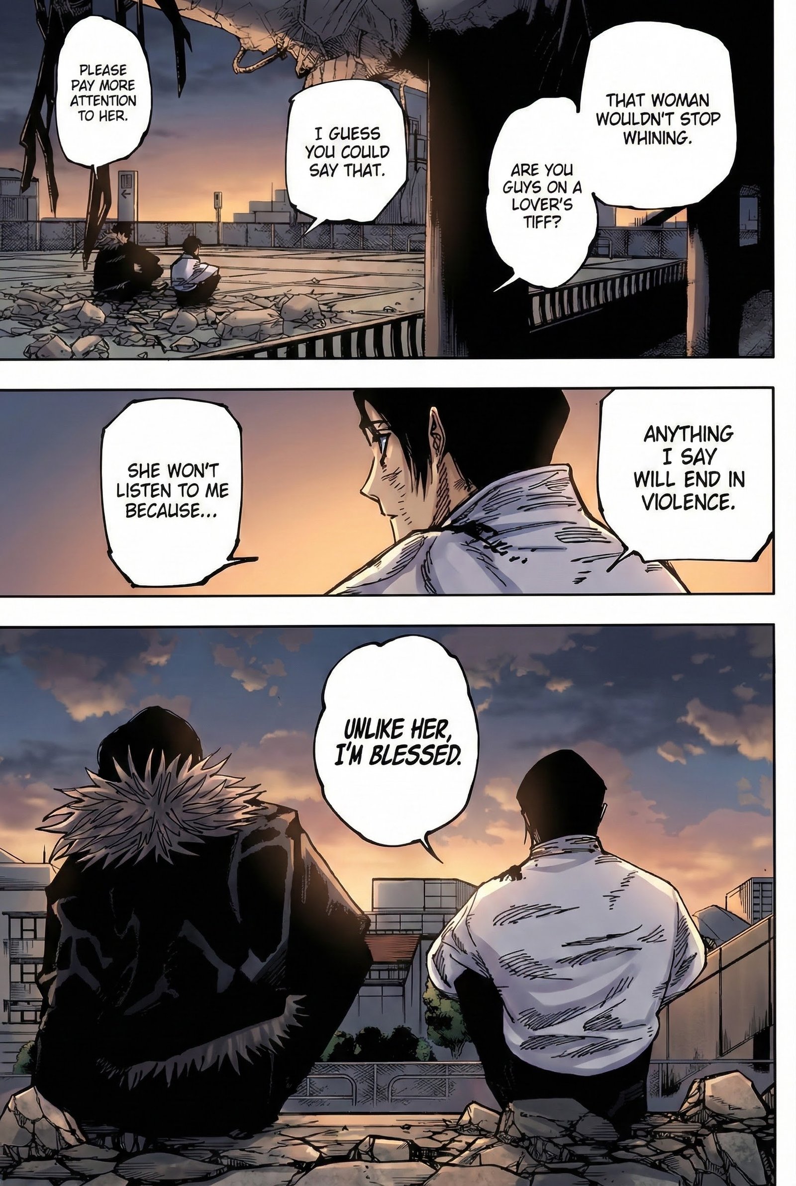 Jujutsu Kaisen Chapter 181 Page 6 - Colored Manga Panel