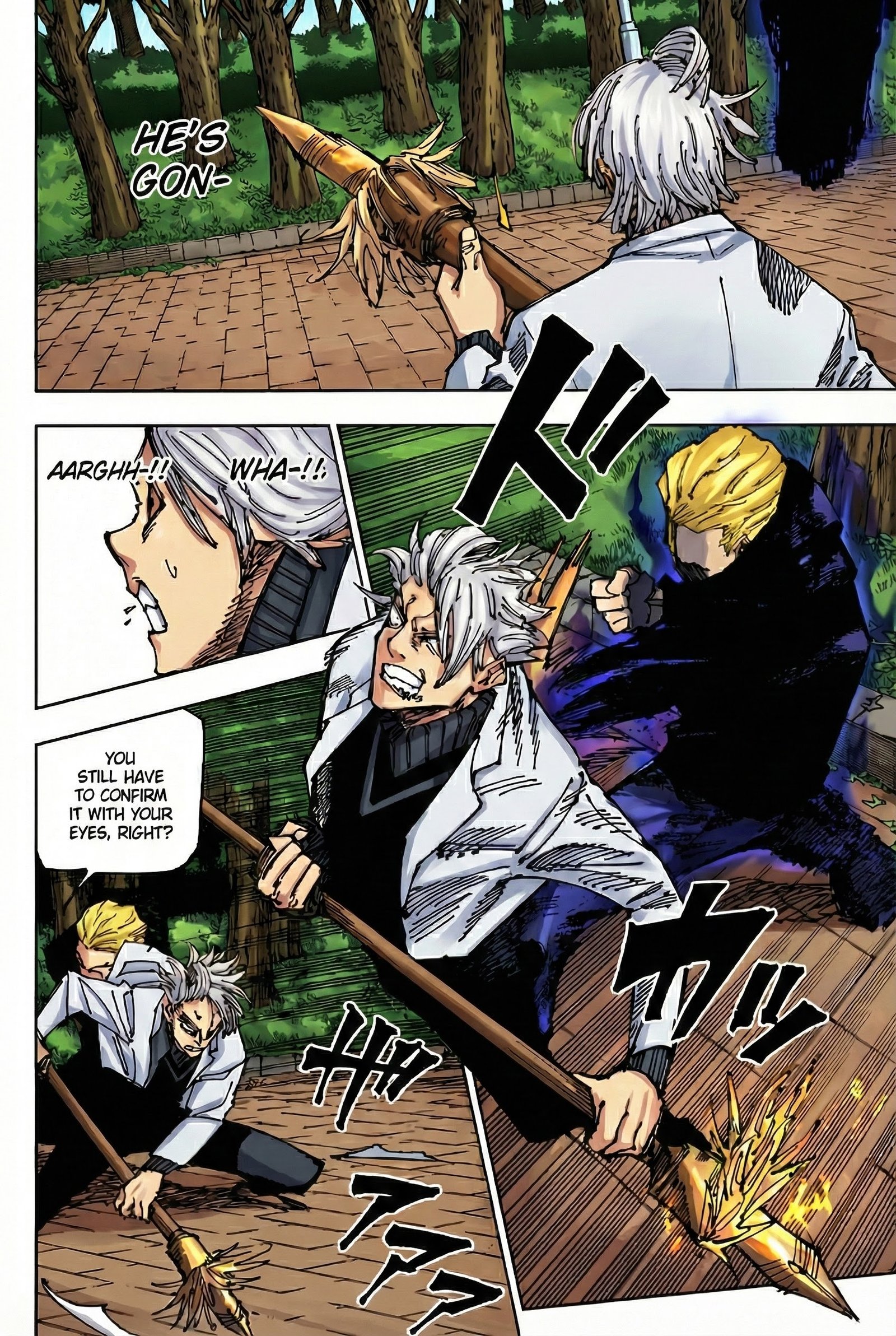 Jujutsu Kaisen Chapter 182 Page 12 - Colored Manga Panel