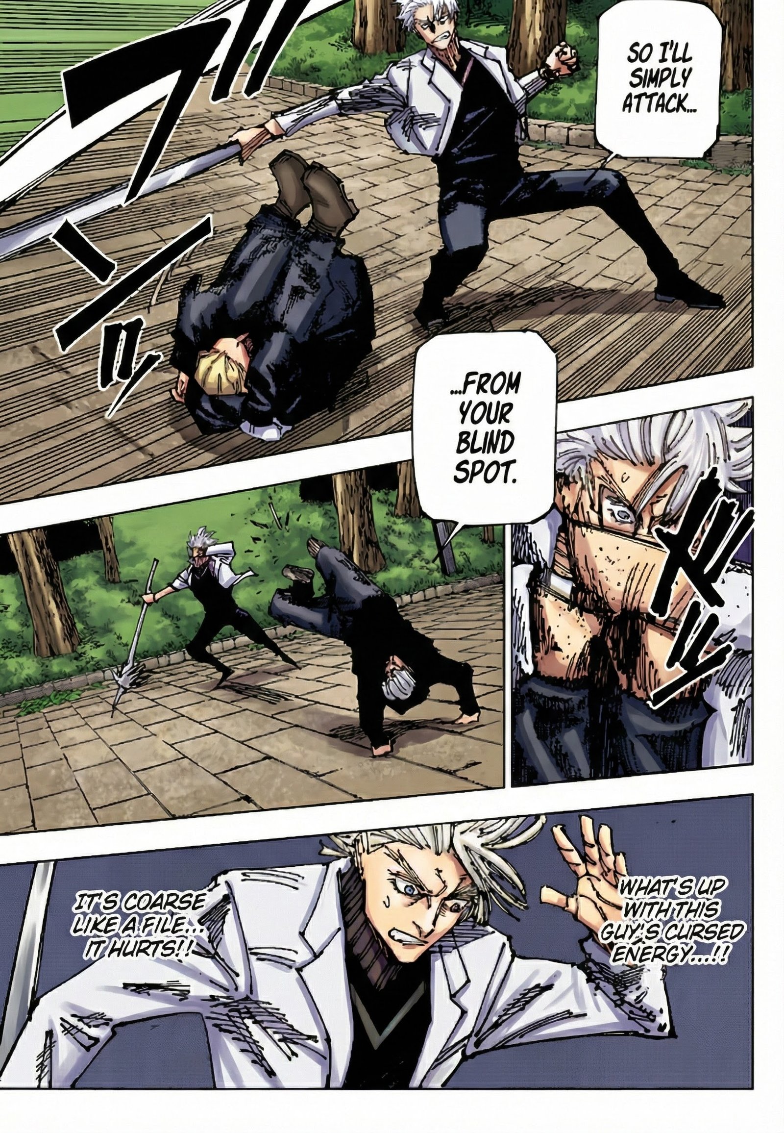 Jujutsu Kaisen Chapter 182 Page 13 - Colored Manga Panel