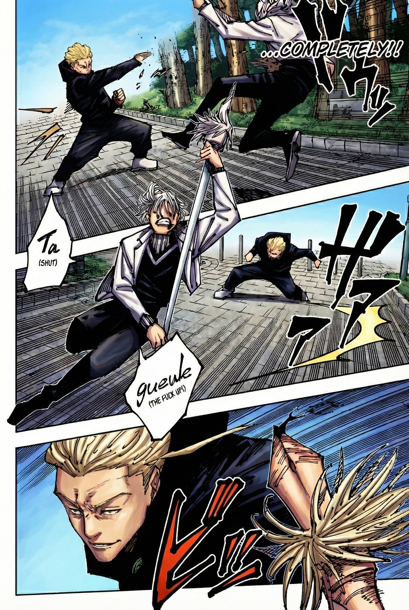 Jujutsu Kaisen Chapter 182 Page 16 - Colored Manga Panel