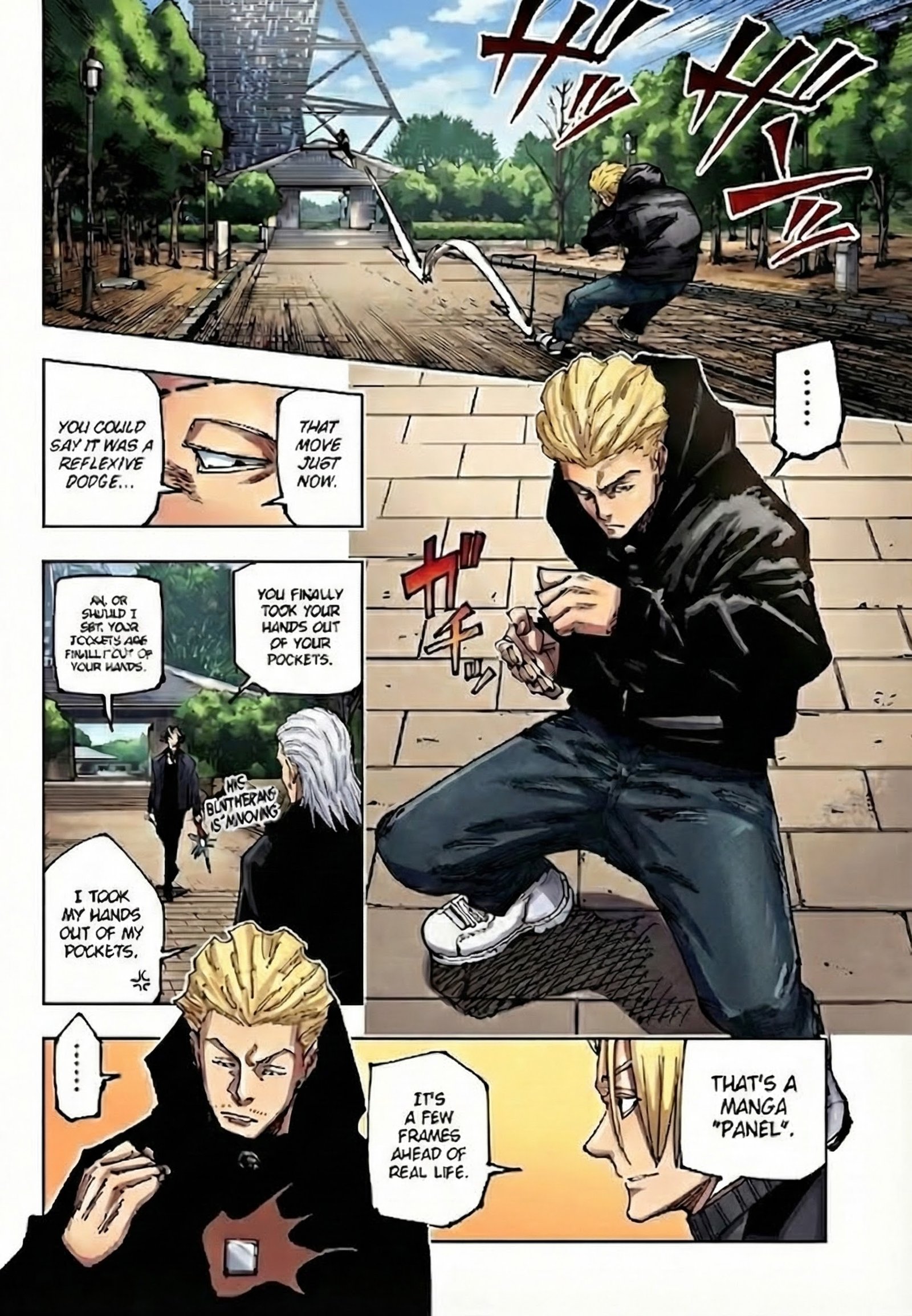 Jujutsu Kaisen Chapter 182 Page 8 - Colored Manga Panel