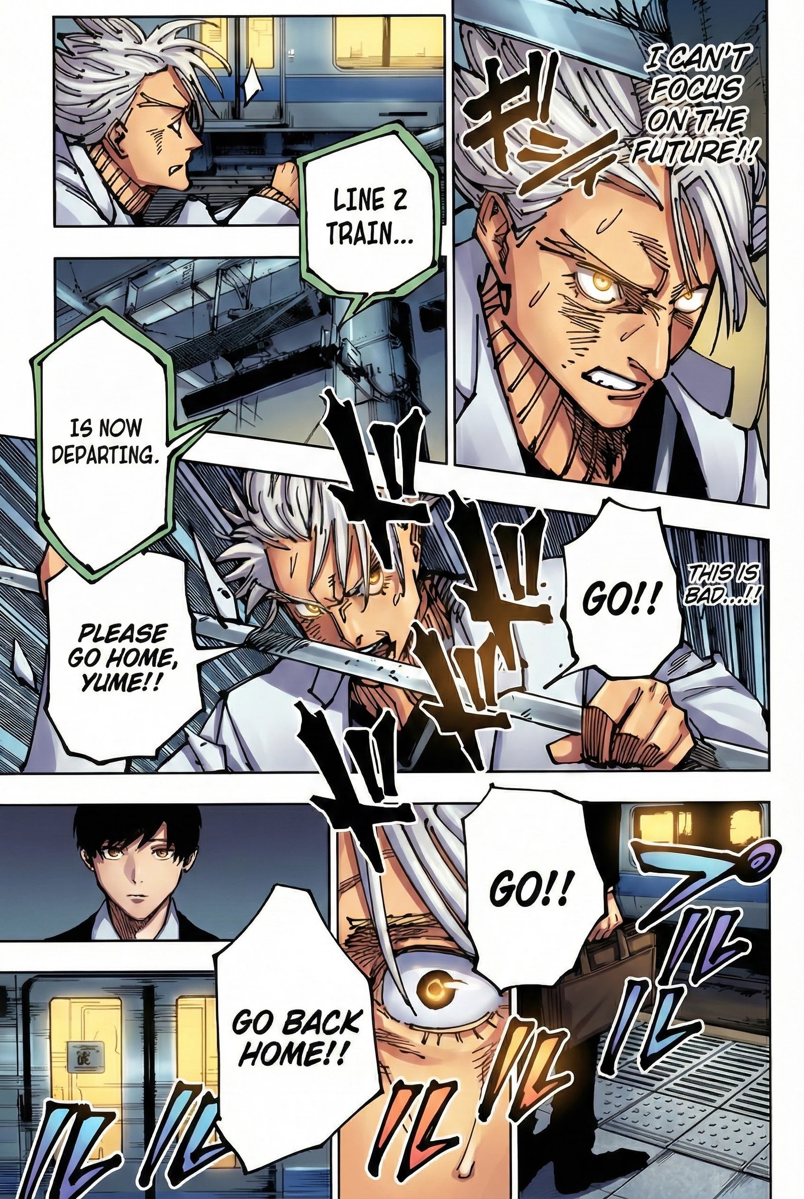 Jujutsu Kaisen Chapter 183 Page 14 - Colored Manga Panel