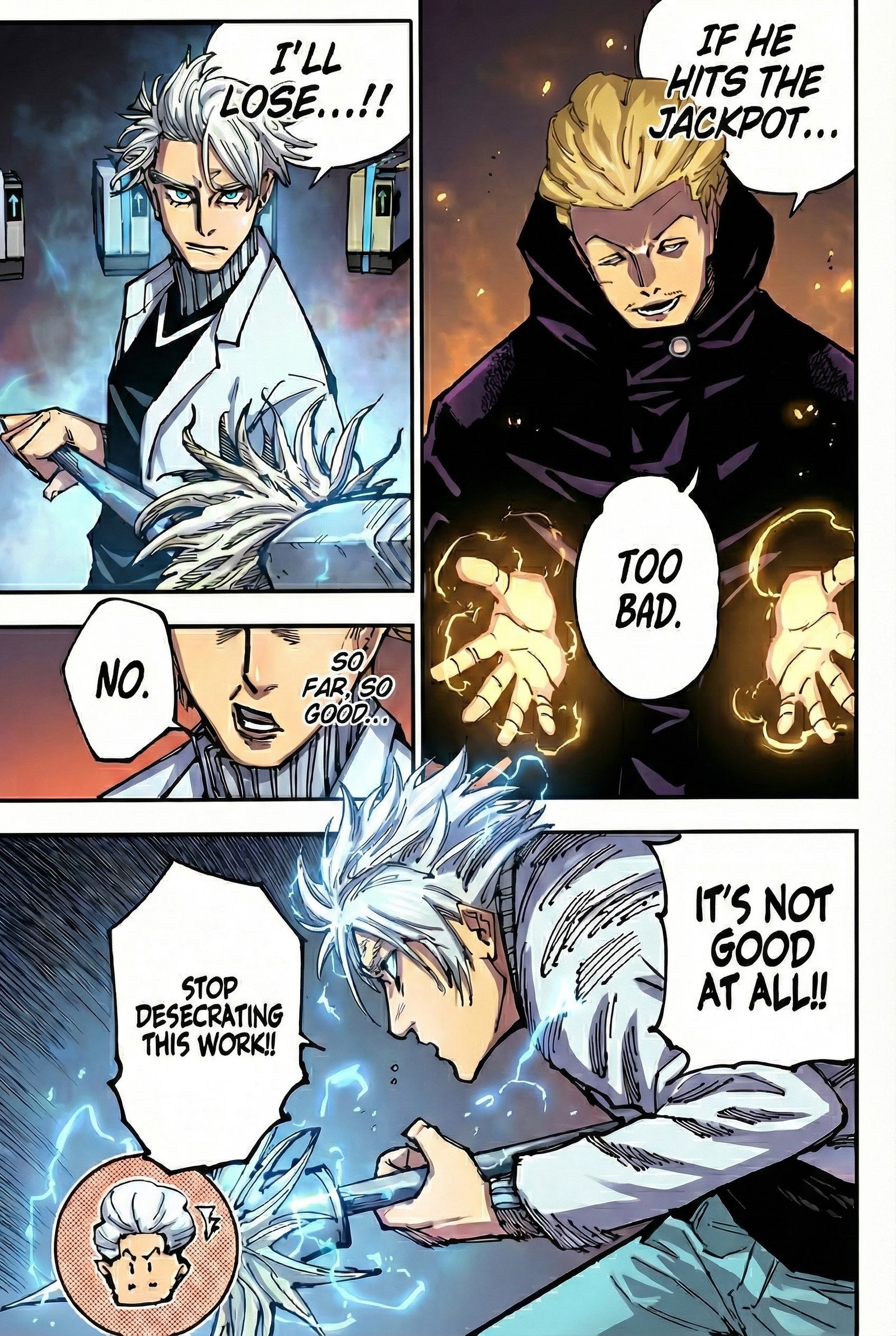 Jujutsu Kaisen Chapter 183 Page 8 - Colored Manga Panel