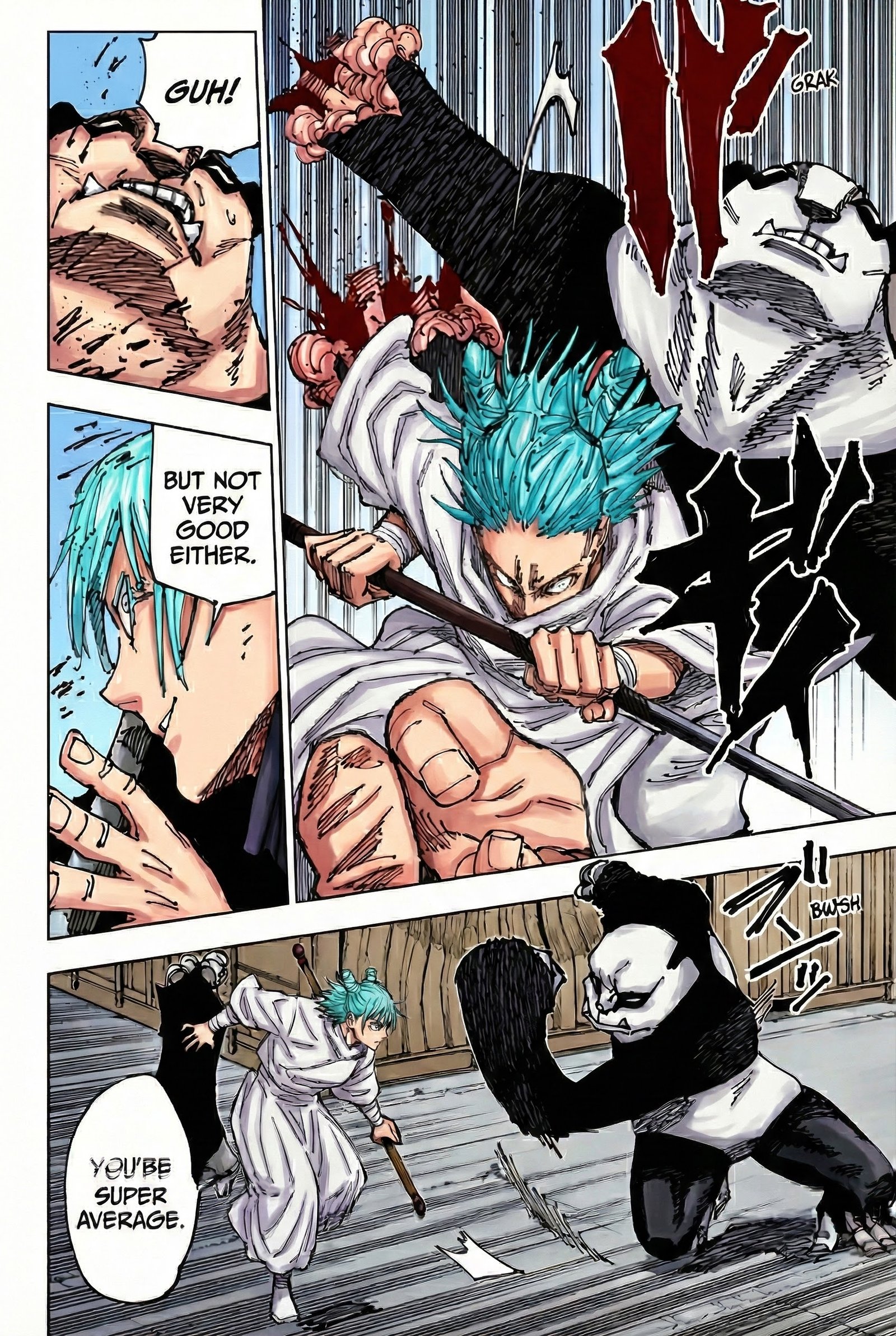 Jujutsu Kaisen Chapter 184 Page 10 - Colored Manga Panel