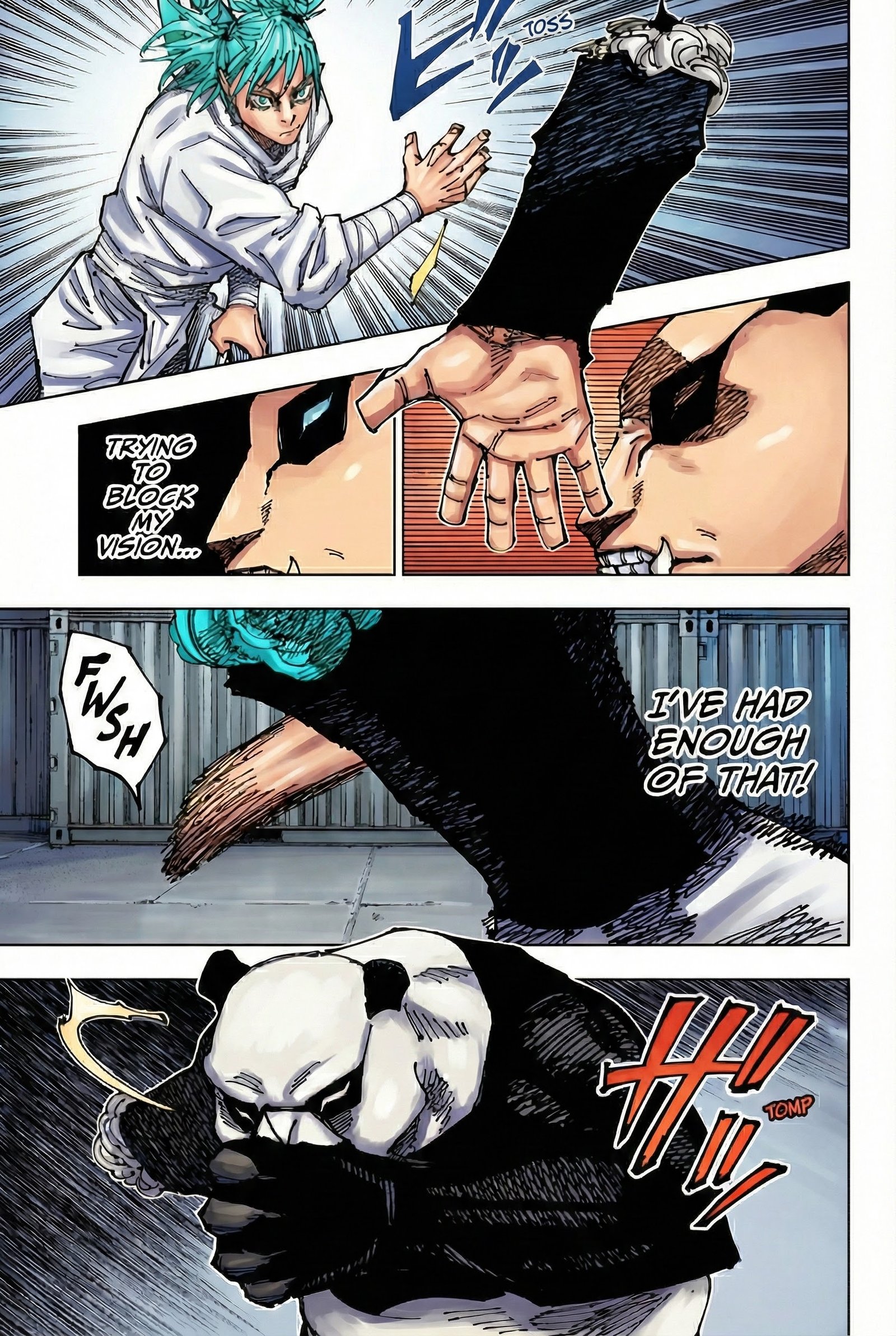 Jujutsu Kaisen Chapter 184 Page 11 - Colored Manga Panel