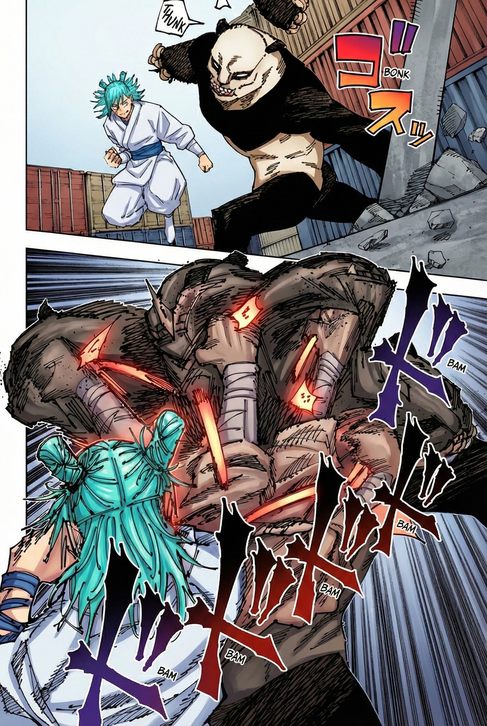 Jujutsu Kaisen Chapter 184 Page 12 - Colored Manga Panel