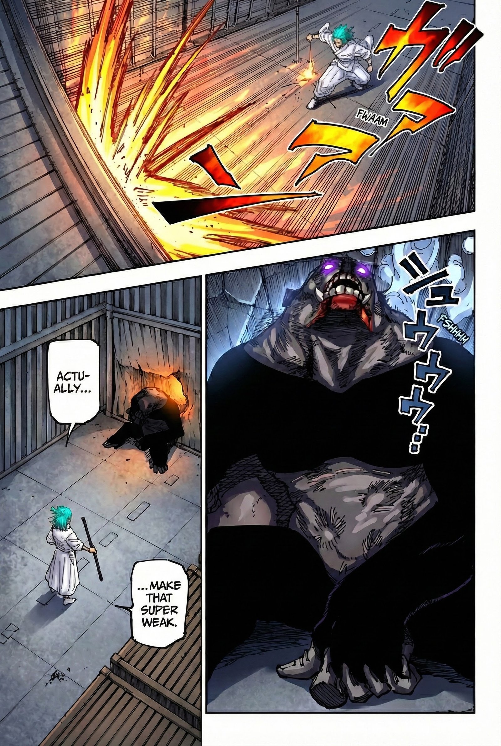 Jujutsu Kaisen Chapter 184 Page 13 - Colored Manga Panel