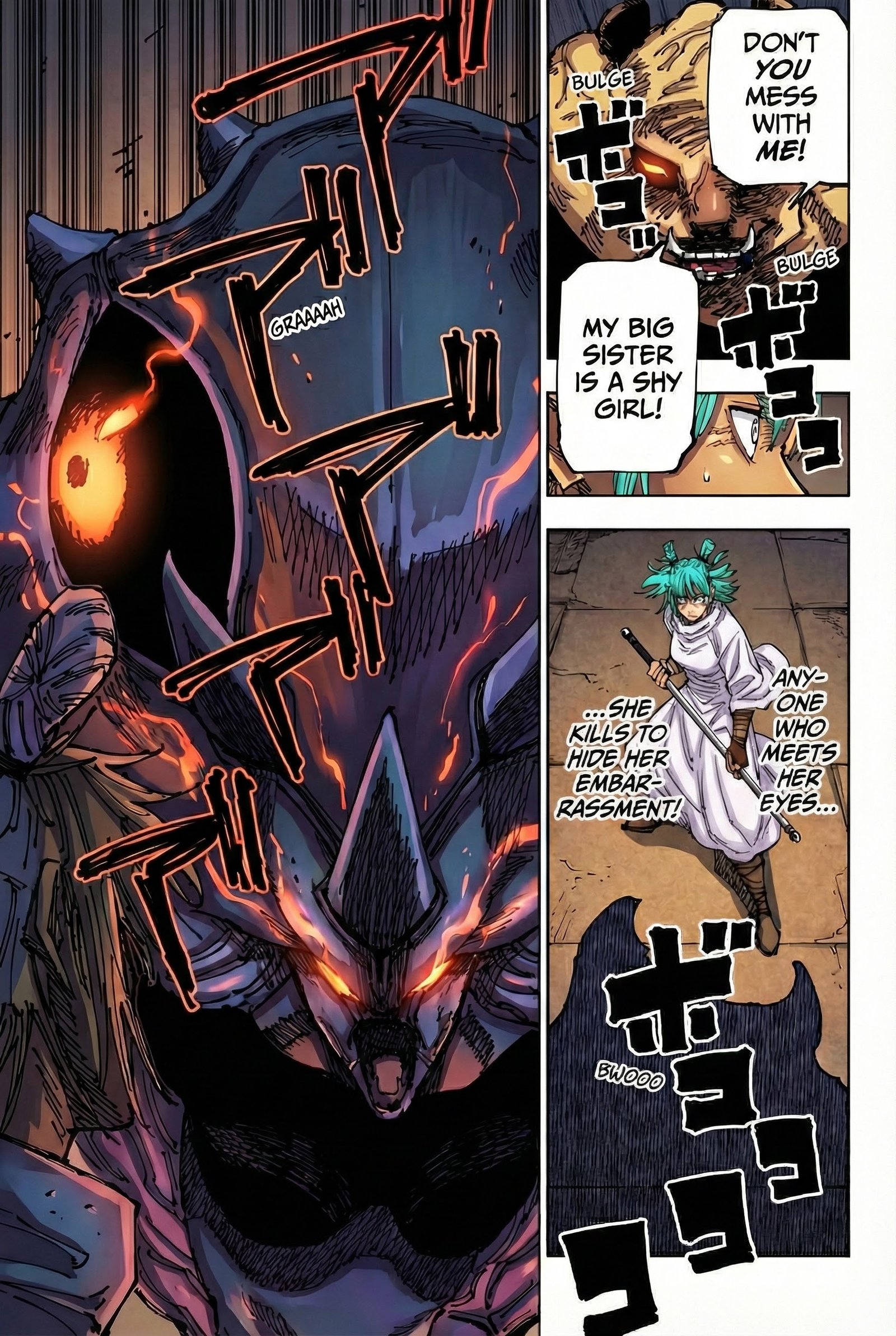 Jujutsu Kaisen Chapter 184 Page 15 - Colored Manga Panel