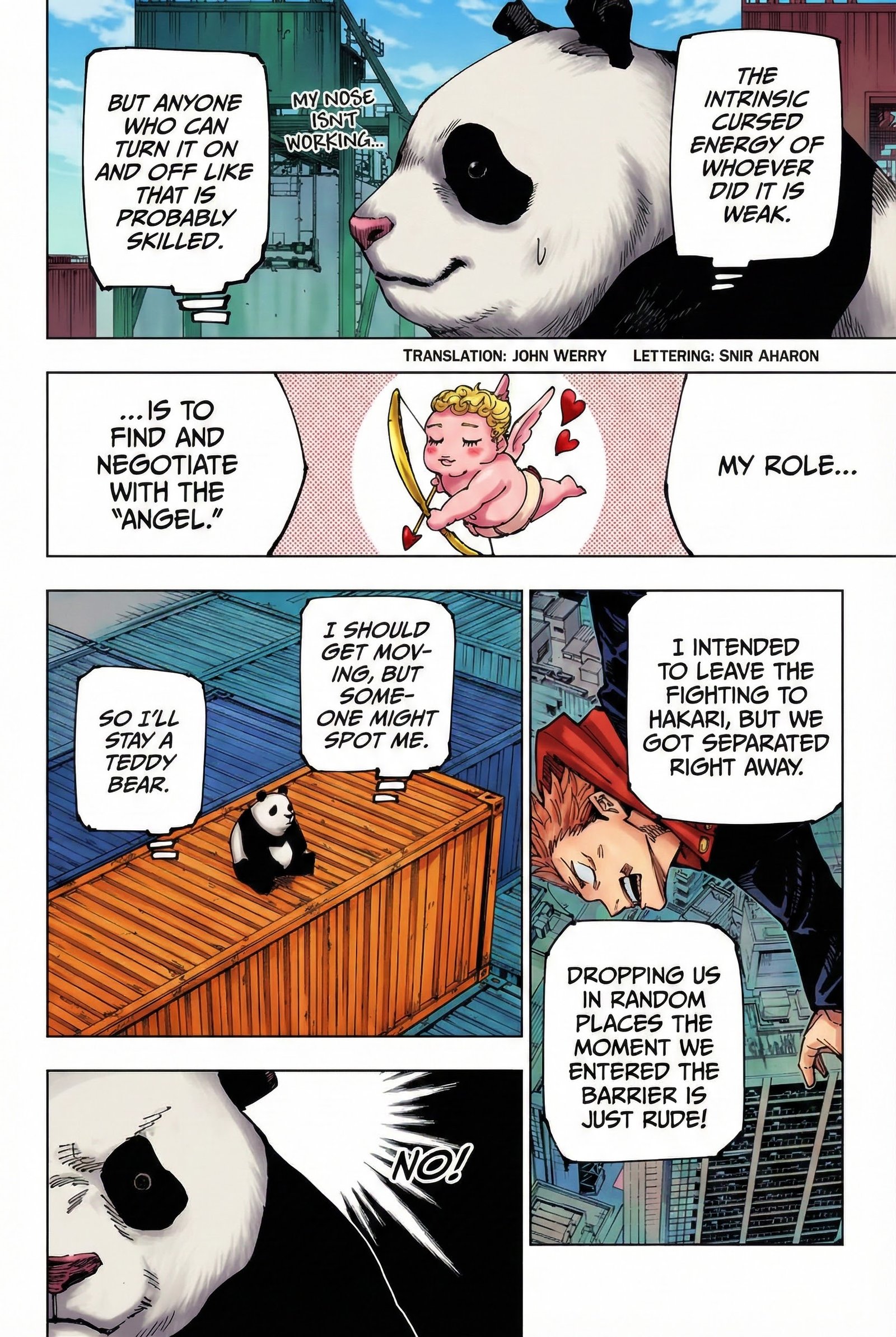 Jujutsu Kaisen Chapter 184 Page 2 - Colored Manga Panel