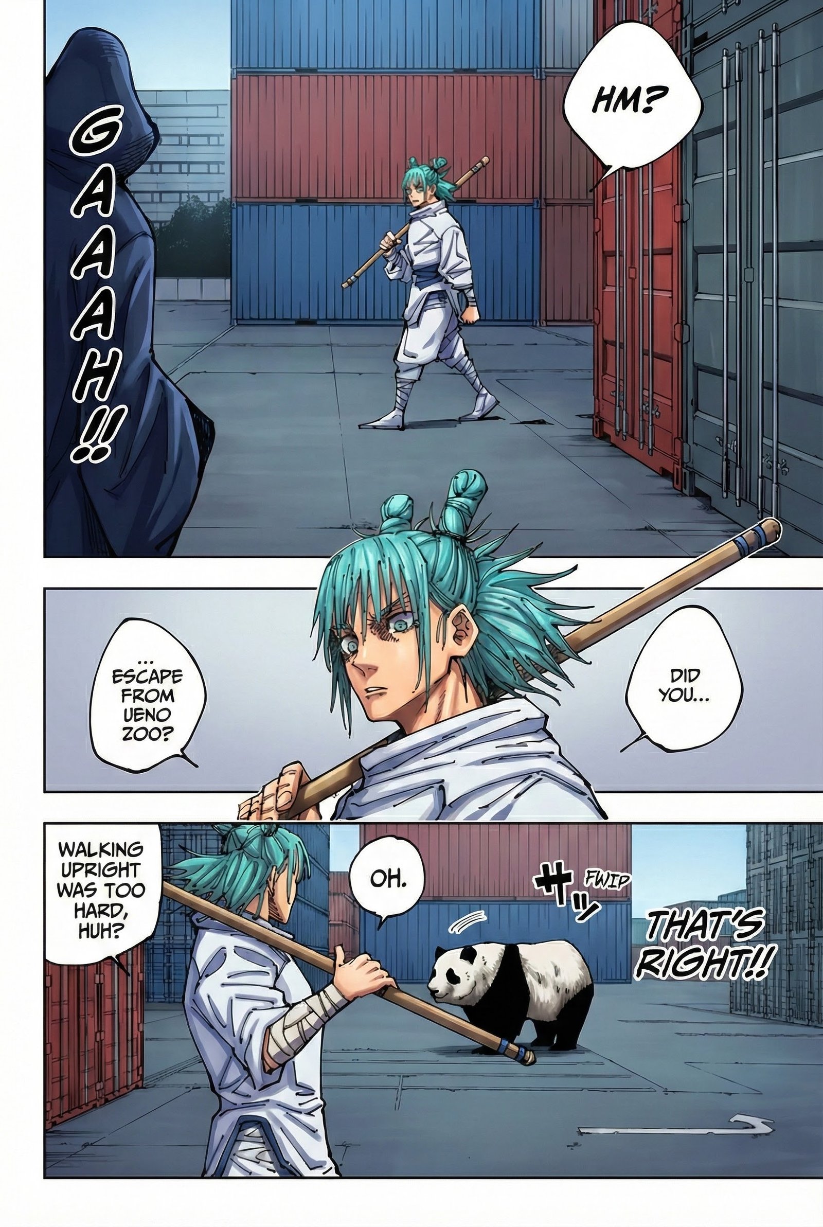 Jujutsu Kaisen Chapter 184 Page 4 - Colored Manga Panel