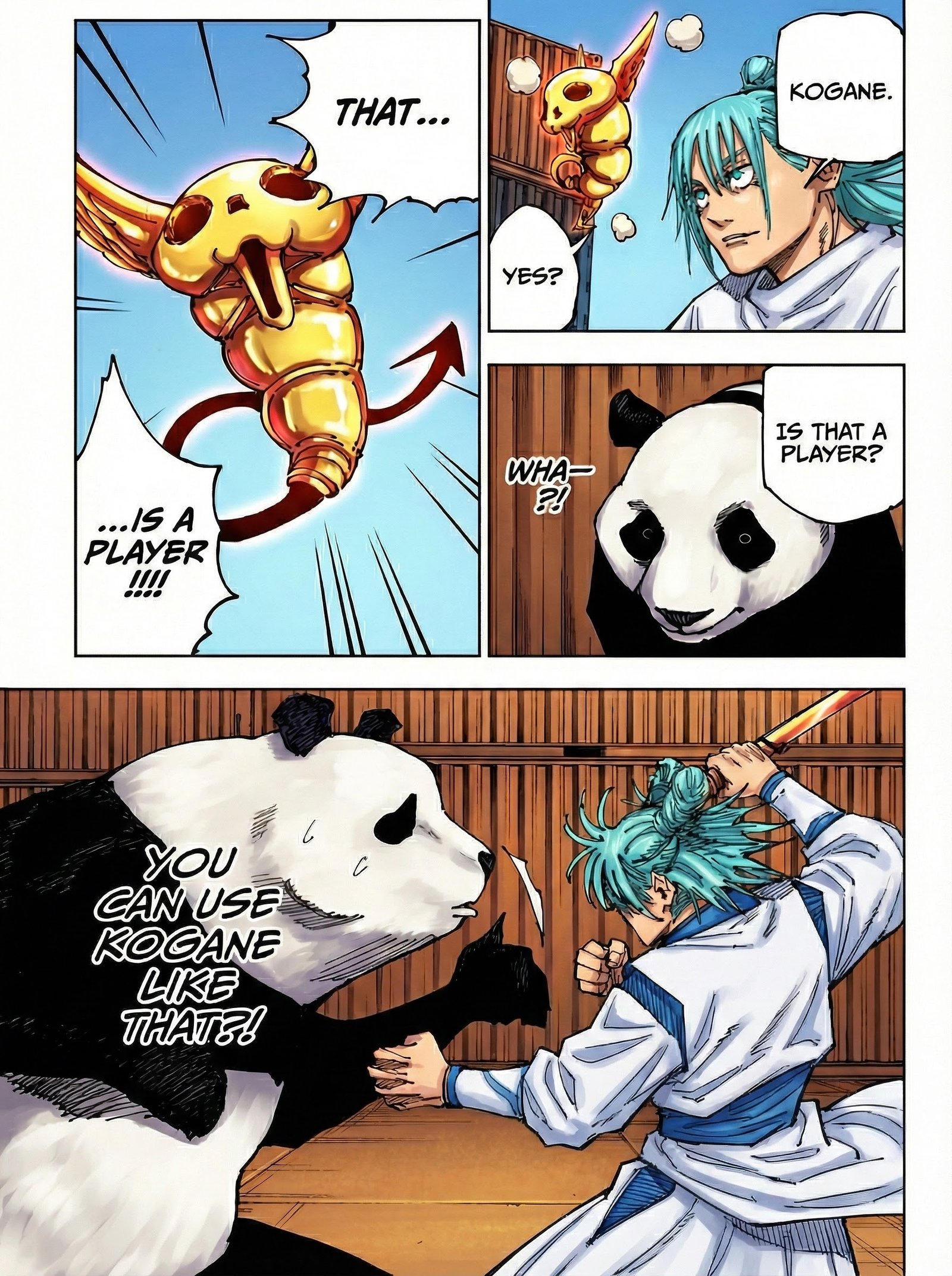 Jujutsu Kaisen Chapter 184 Page 5 - Colored Manga Panel