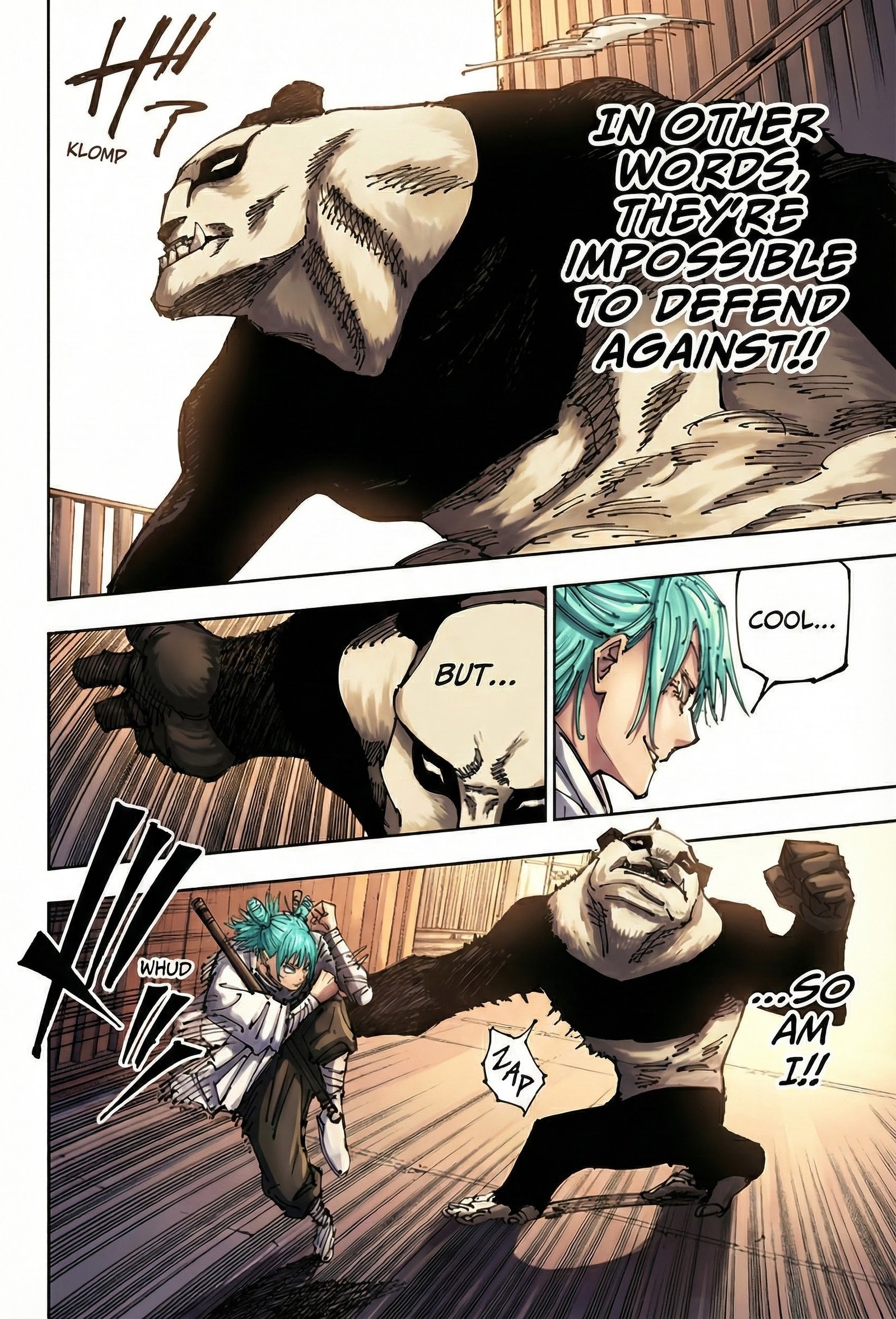 Jujutsu Kaisen Chapter 184 Page 8 - Colored Manga Panel