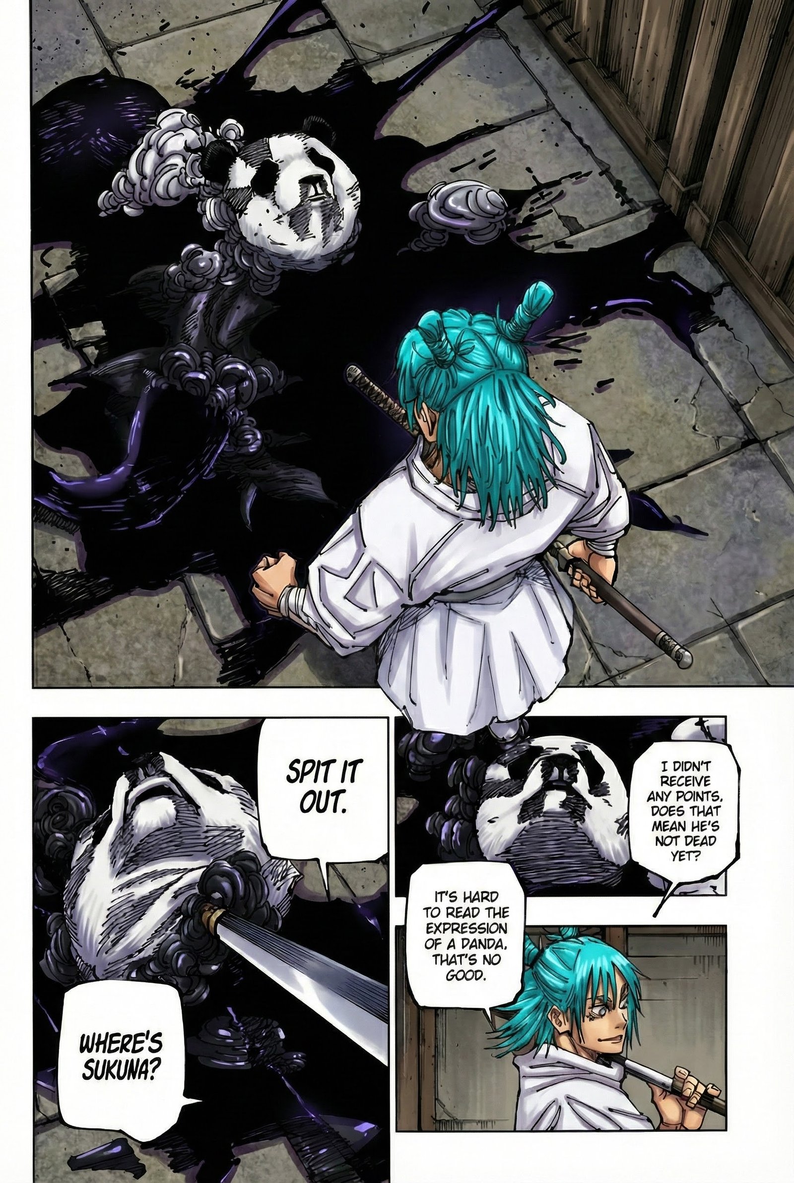 Jujutsu Kaisen Chapter 185 Page 15 - Colored Manga Panel