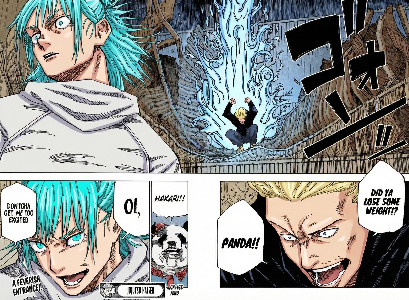 Jujutsu Kaisen Chapter 185 Page 17 - Colored Manga Panel