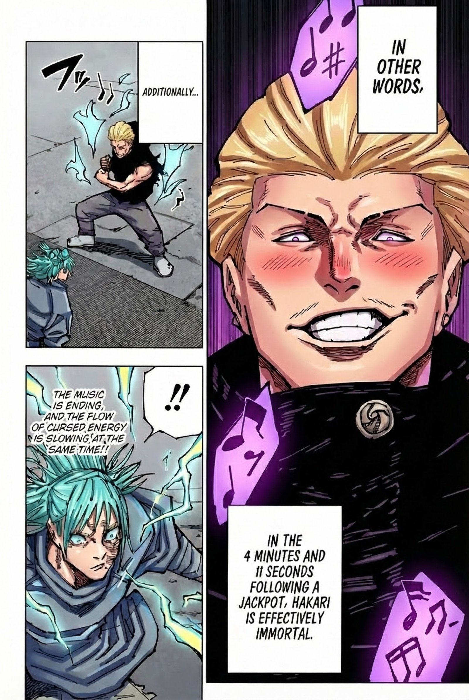Jujutsu Kaisen Chapter 186 Page 16 - Colored Manga Panel