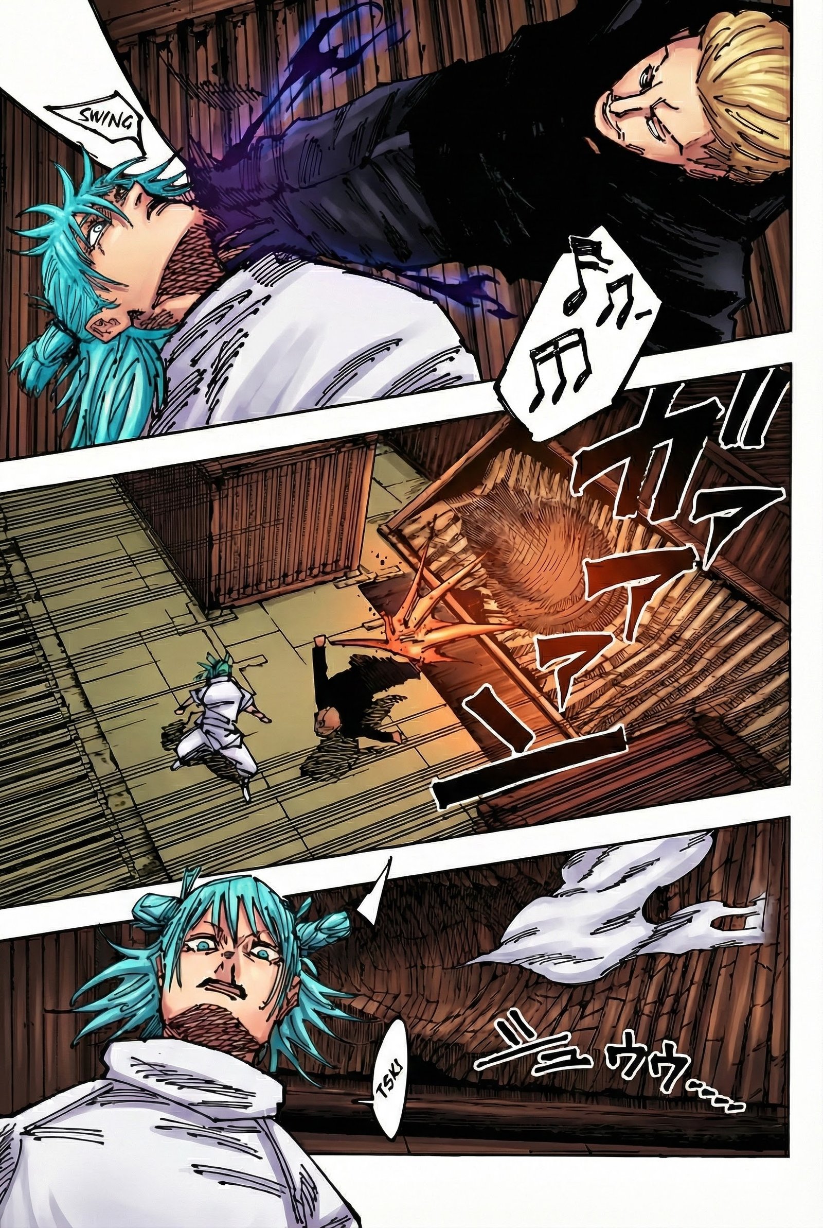 Jujutsu Kaisen Chapter 186 Page 4 - Colored Manga Panel