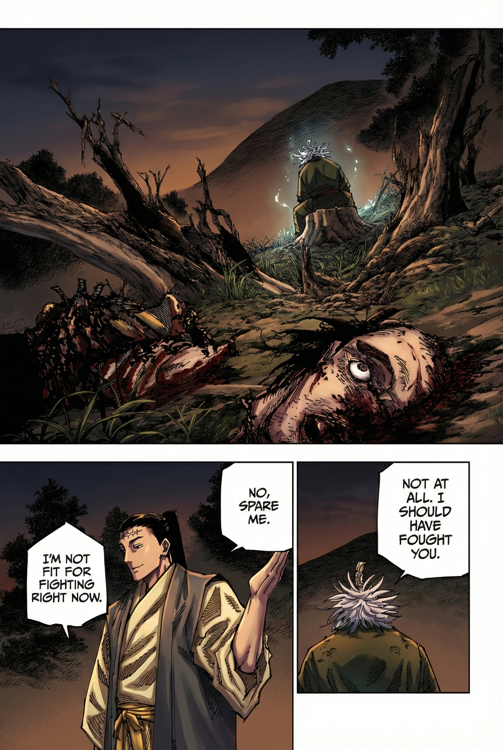 Jujutsu Kaisen Chapter 187 Page 17 - Colored Manga Panel