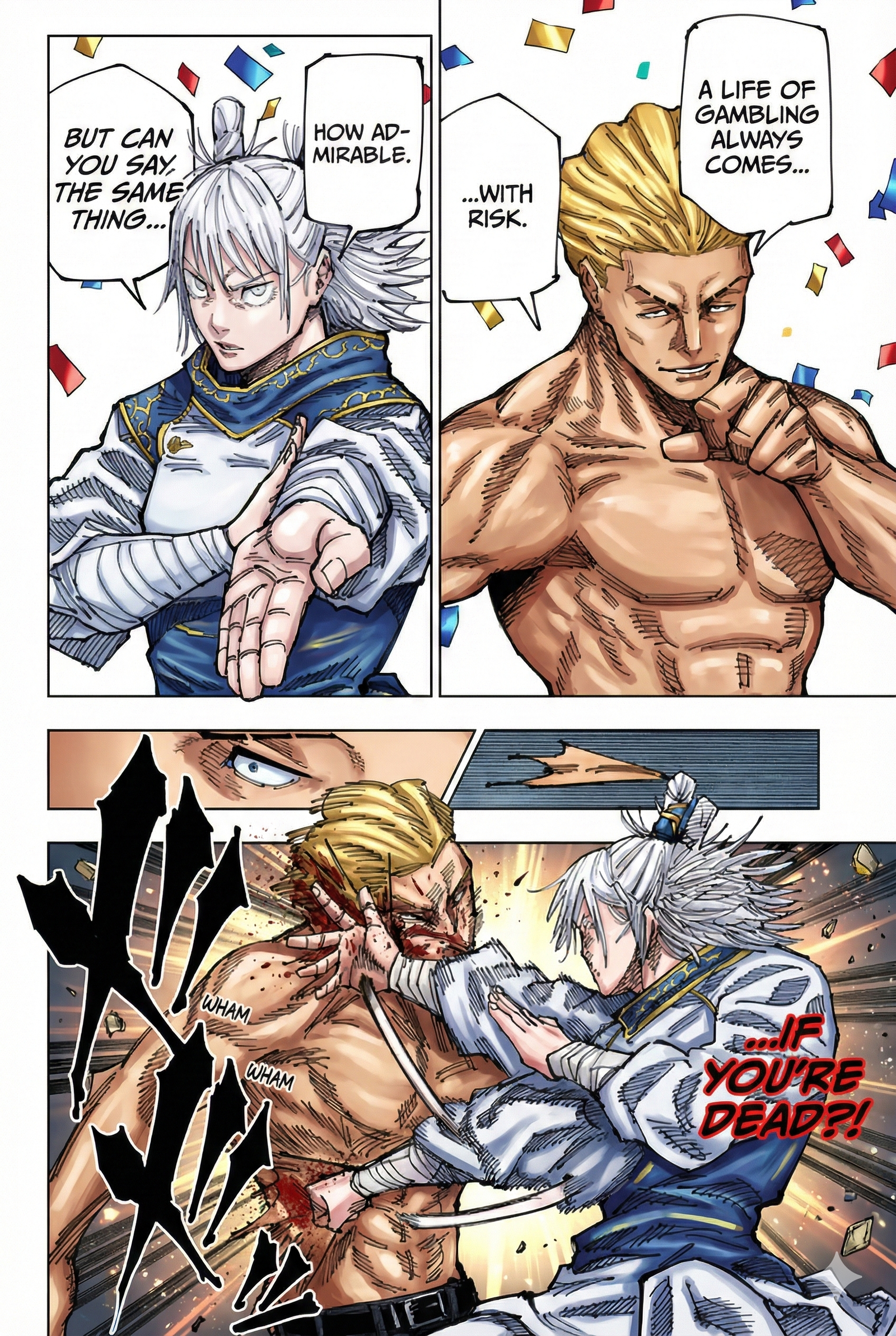 Jujutsu Kaisen Chapter 187 Page 3 - Colored Manga Panel