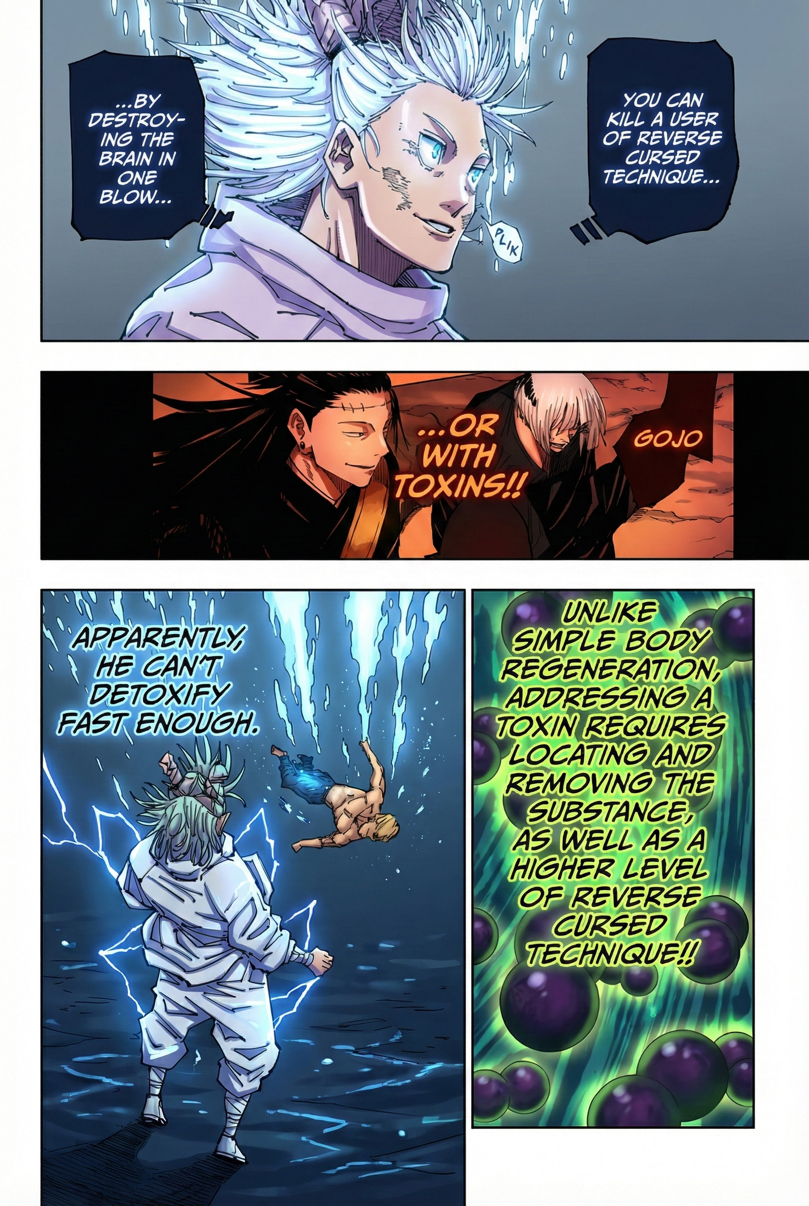 Jujutsu Kaisen Chapter 189 Page 16 - Colored Manga Panel