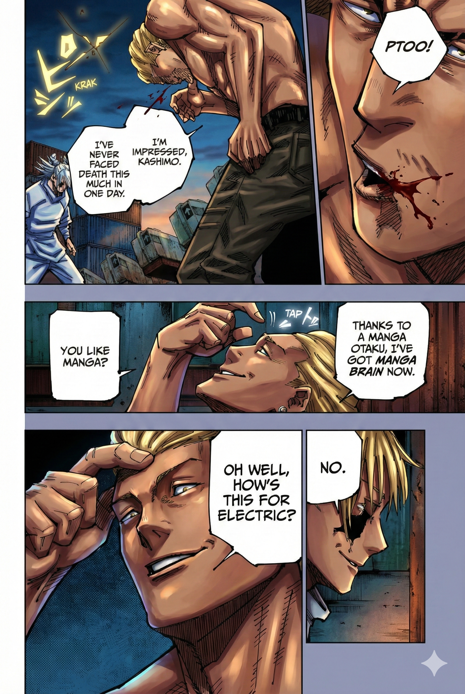 Jujutsu Kaisen Chapter 189 Page 4 - Colored Manga Panel