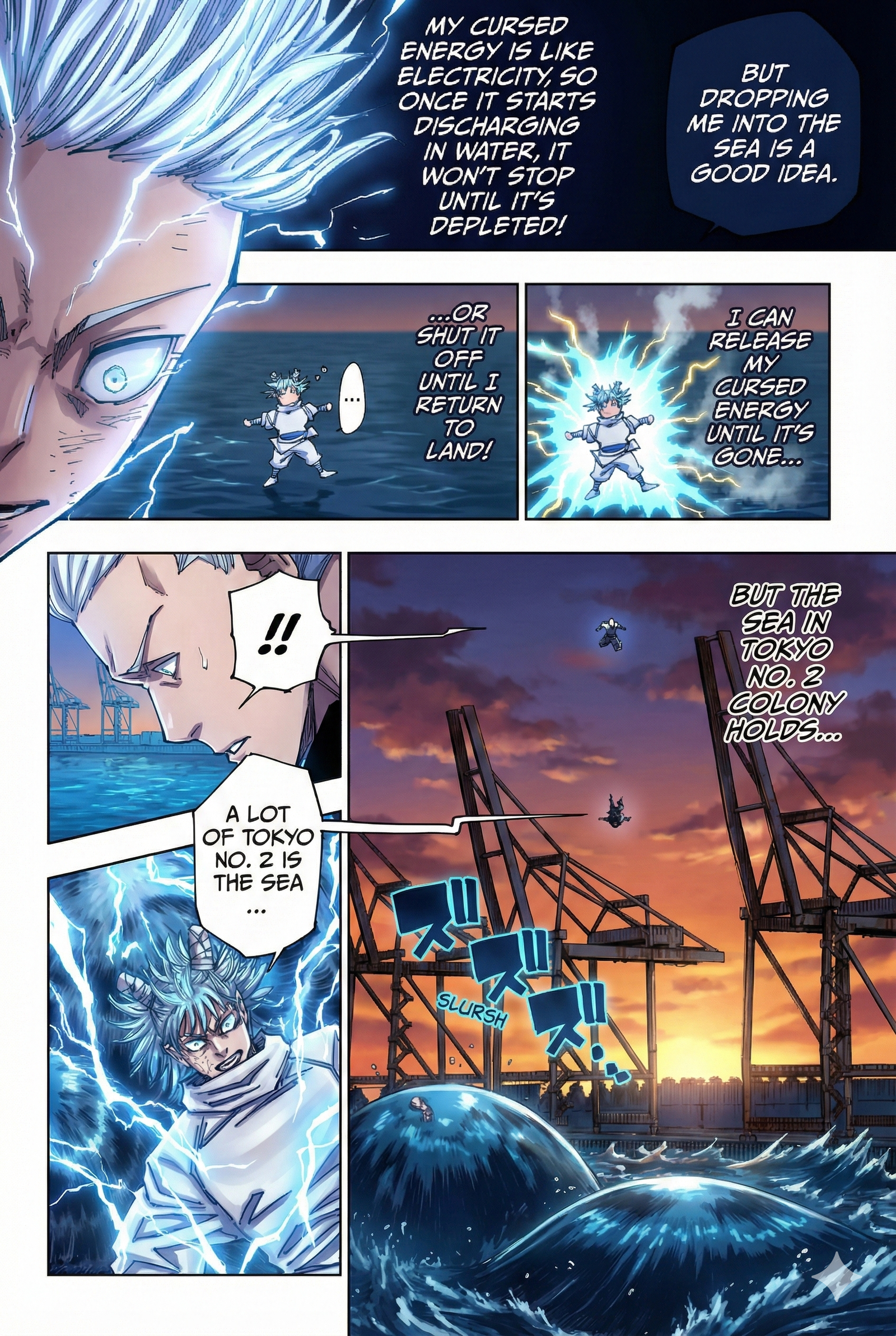 Jujutsu Kaisen Chapter 189 Page 6 - Colored Manga Panel