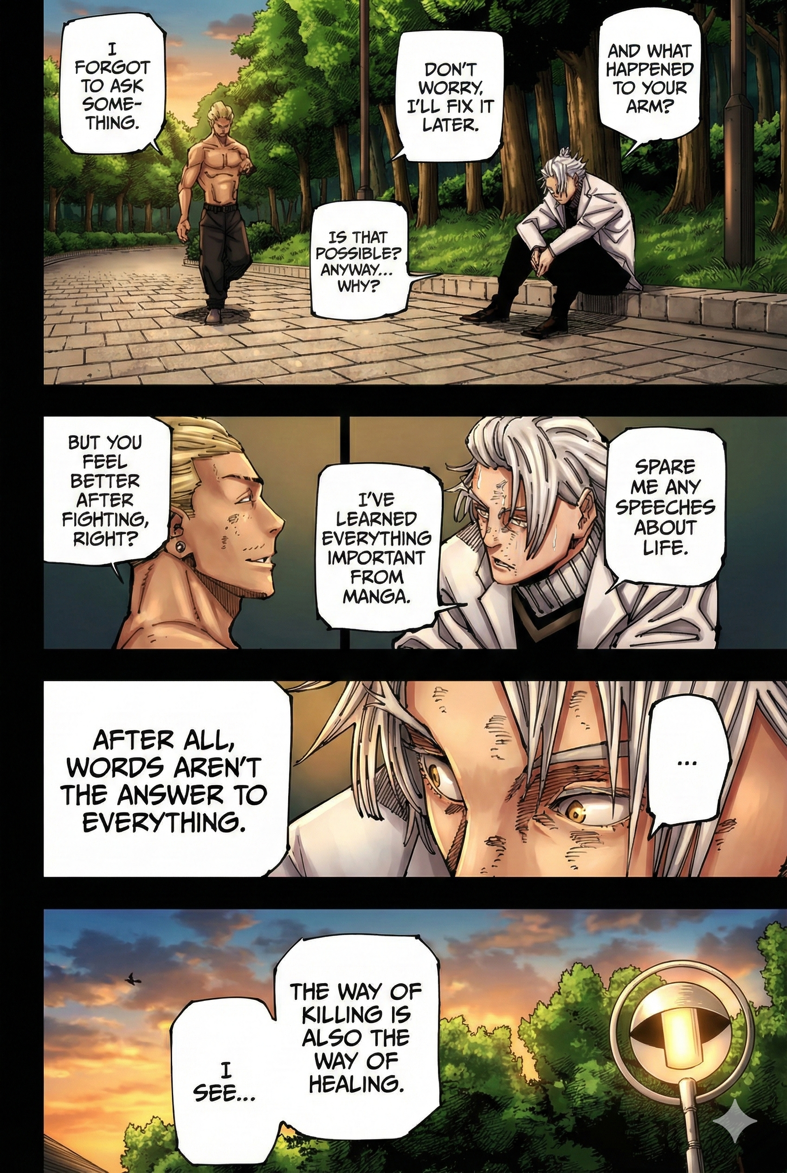 Jujutsu Kaisen Chapter 190 Page 10 - Colored Manga Panel