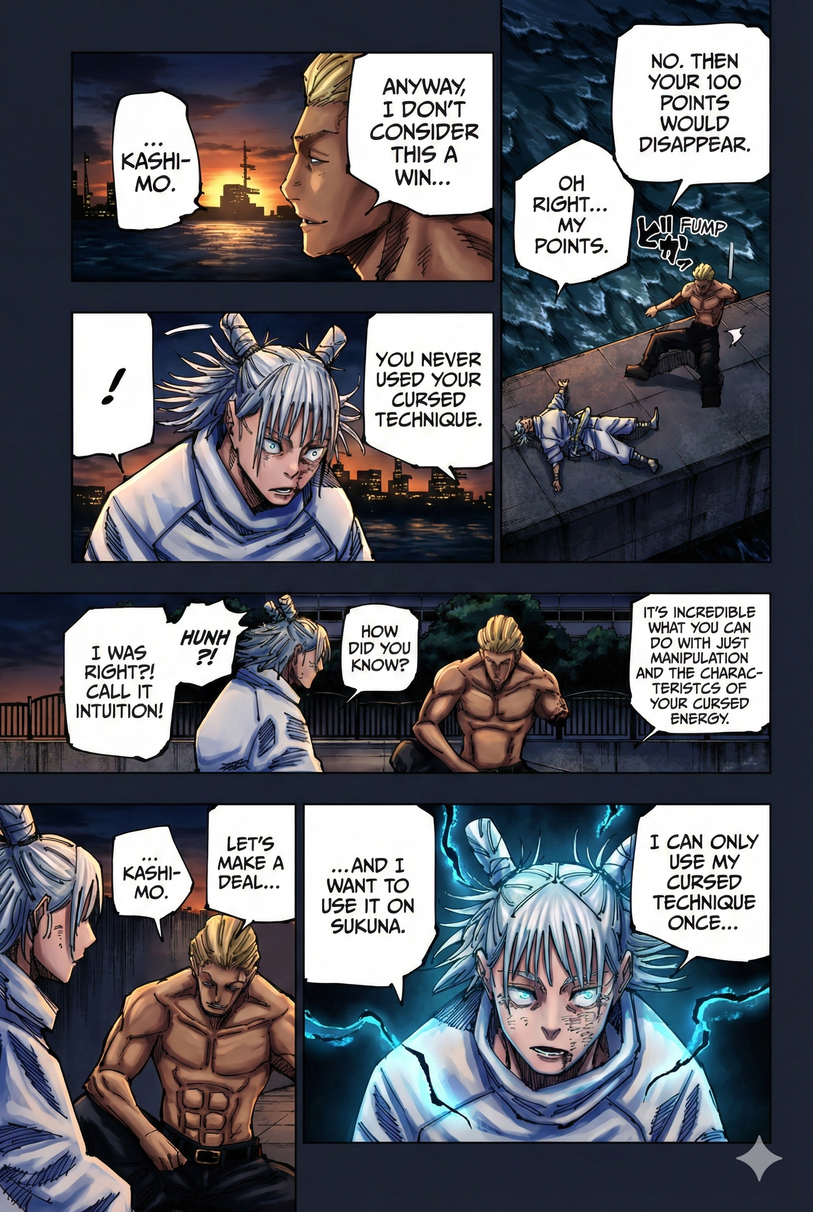 Jujutsu Kaisen Chapter 190 Page 7 - Colored Manga Panel
