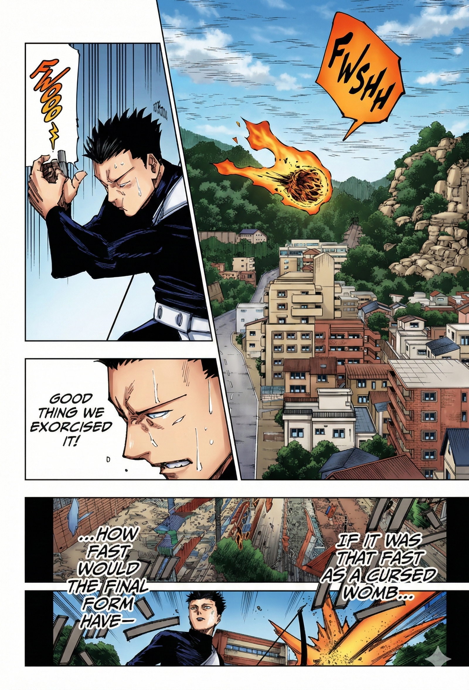 Jujutsu Kaisen Chapter 192 Page 15 - Colored Manga Panel