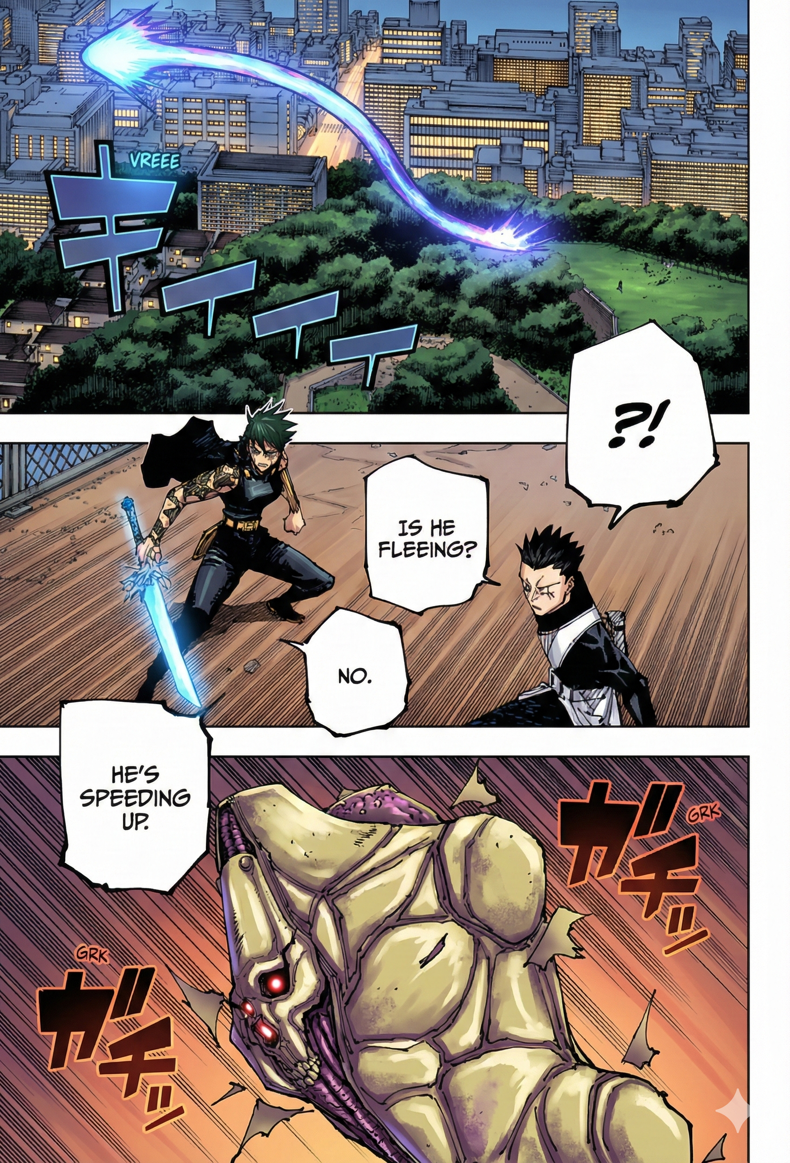 Jujutsu Kaisen Chapter 193 Page 12 - Colored Manga Panel