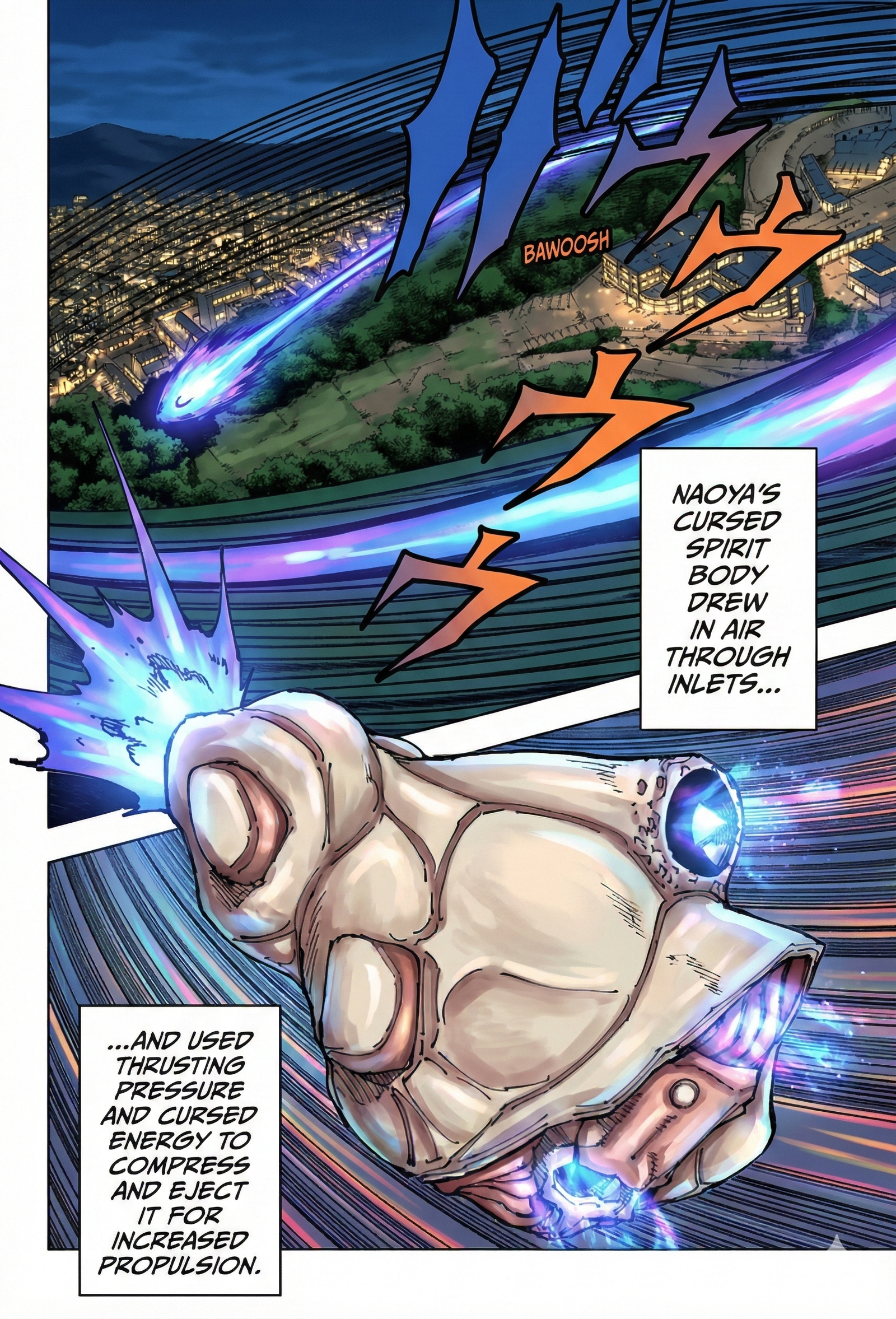 Jujutsu Kaisen Chapter 193 Page 17 - Colored Manga Panel