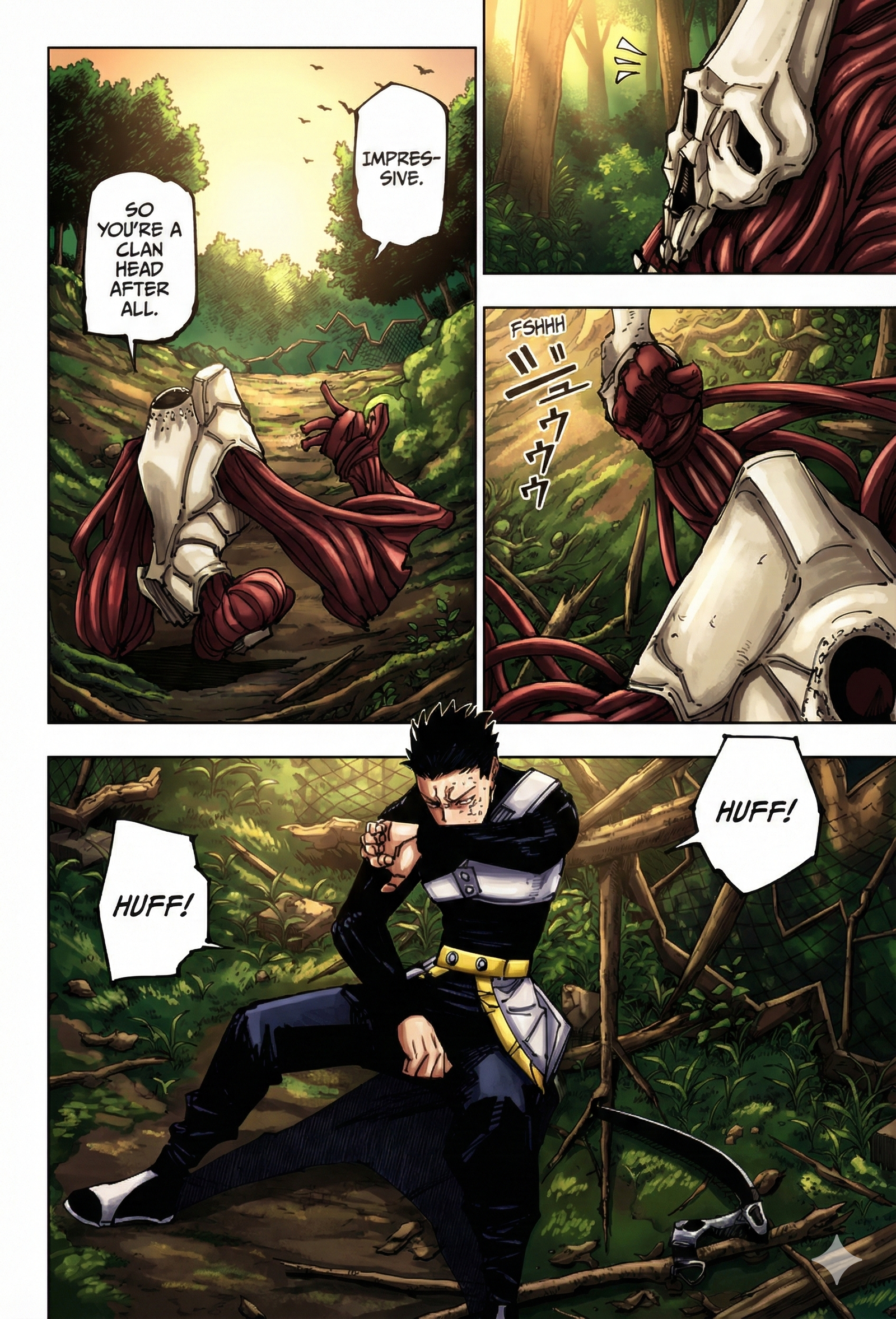 Jujutsu Kaisen Chapter 193 Page 2 - Colored Manga Panel