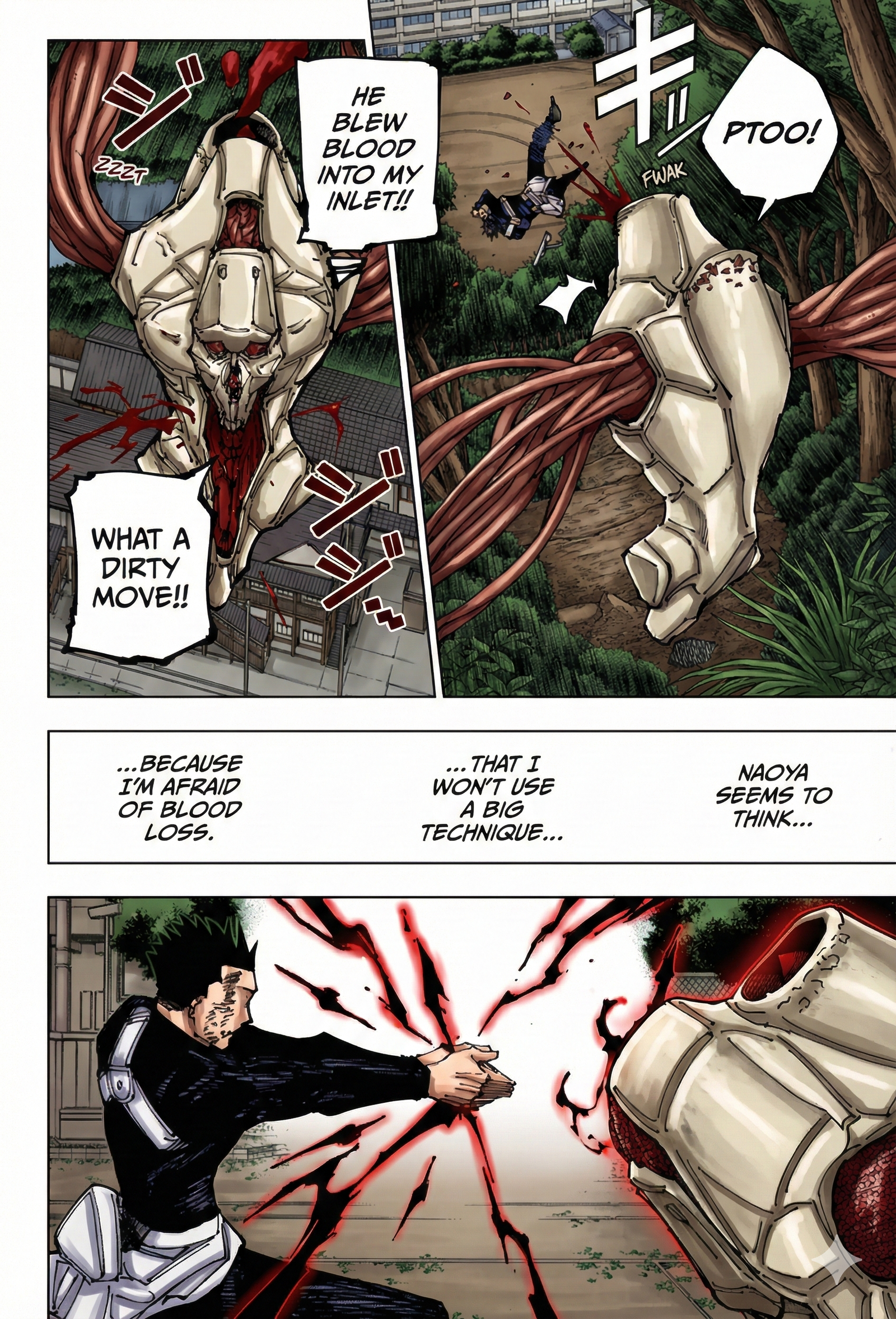 Jujutsu Kaisen Chapter 194 Page 12 - Colored Manga Panel