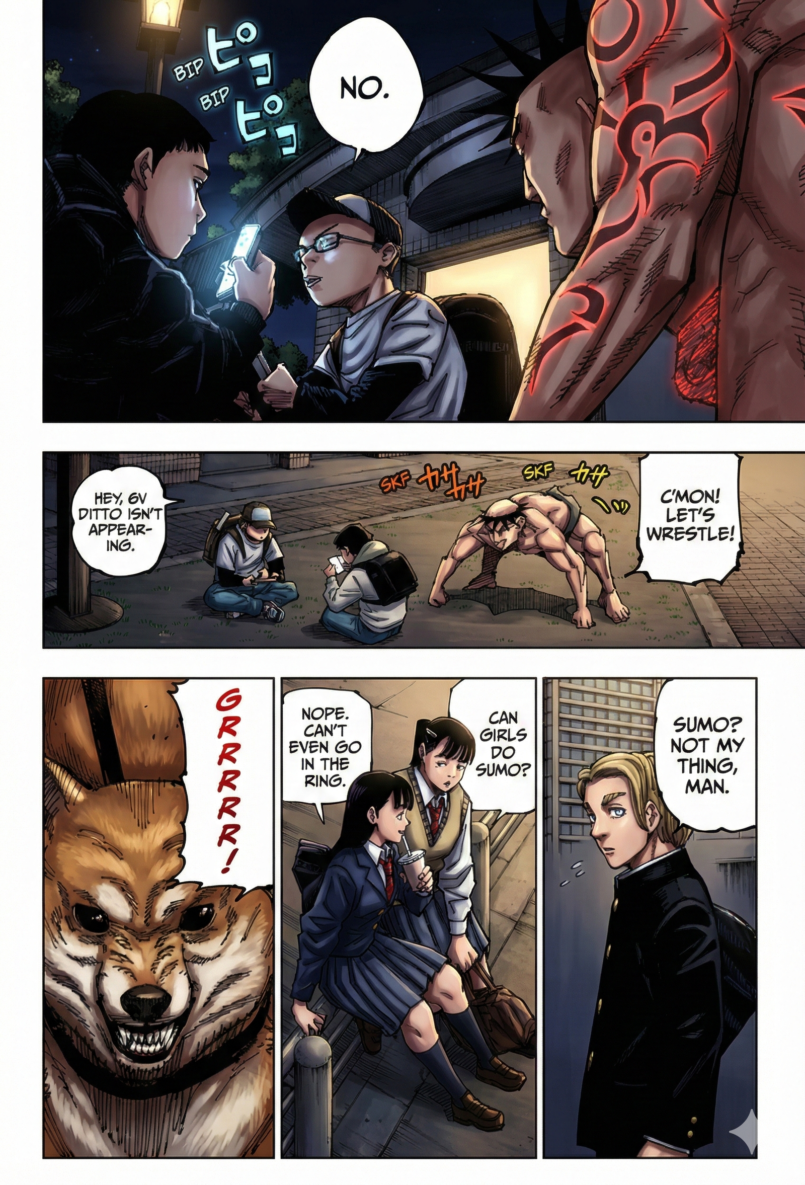 Jujutsu Kaisen Chapter 195 Page 4 - Colored Manga Panel