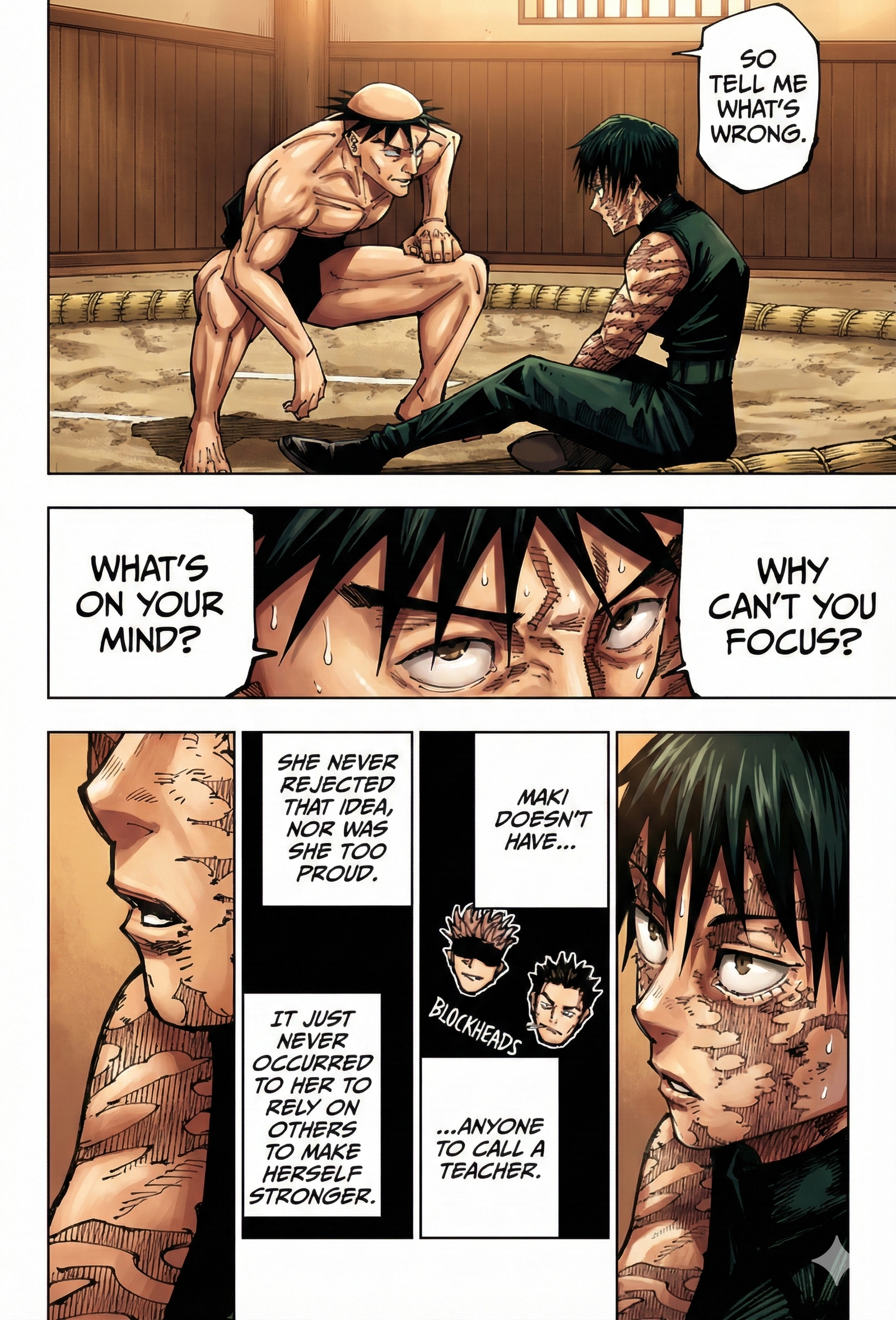 Jujutsu Kaisen Chapter 196 Page 10 - Colored Manga Panel