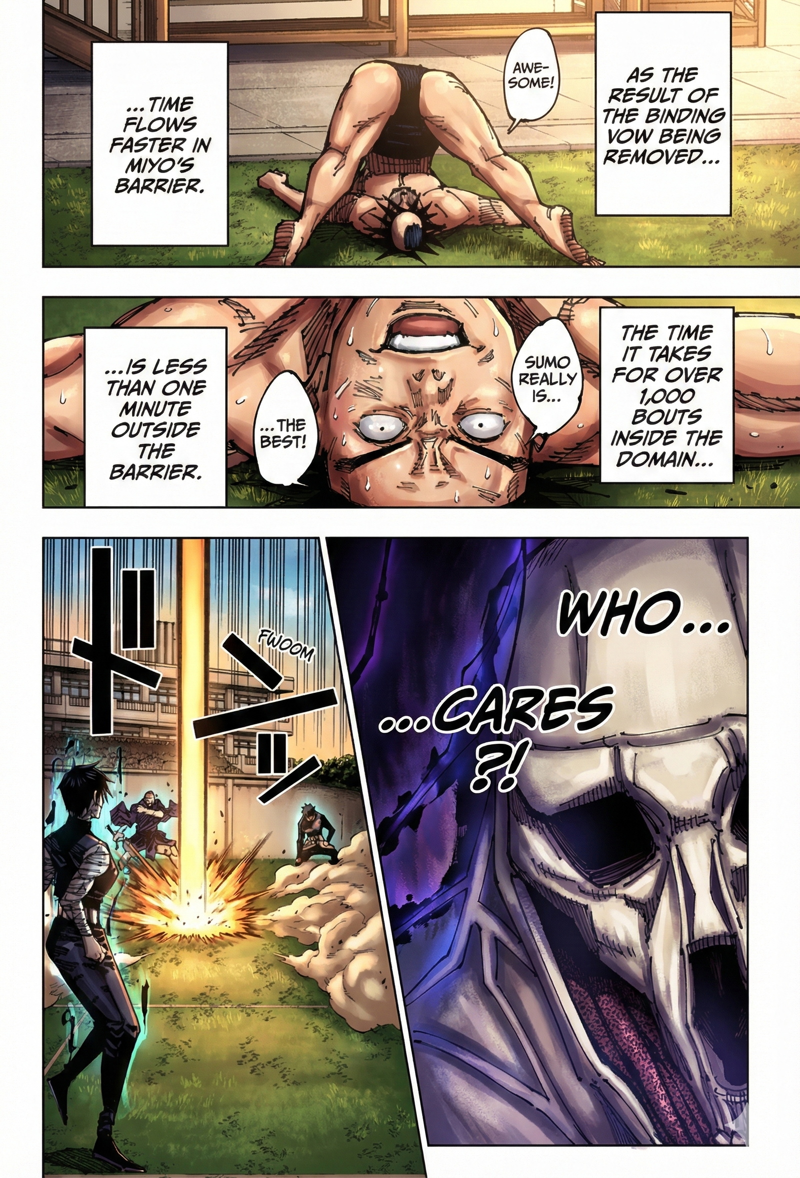 Jujutsu Kaisen Chapter 197 Page 2 - Colored Manga Panel