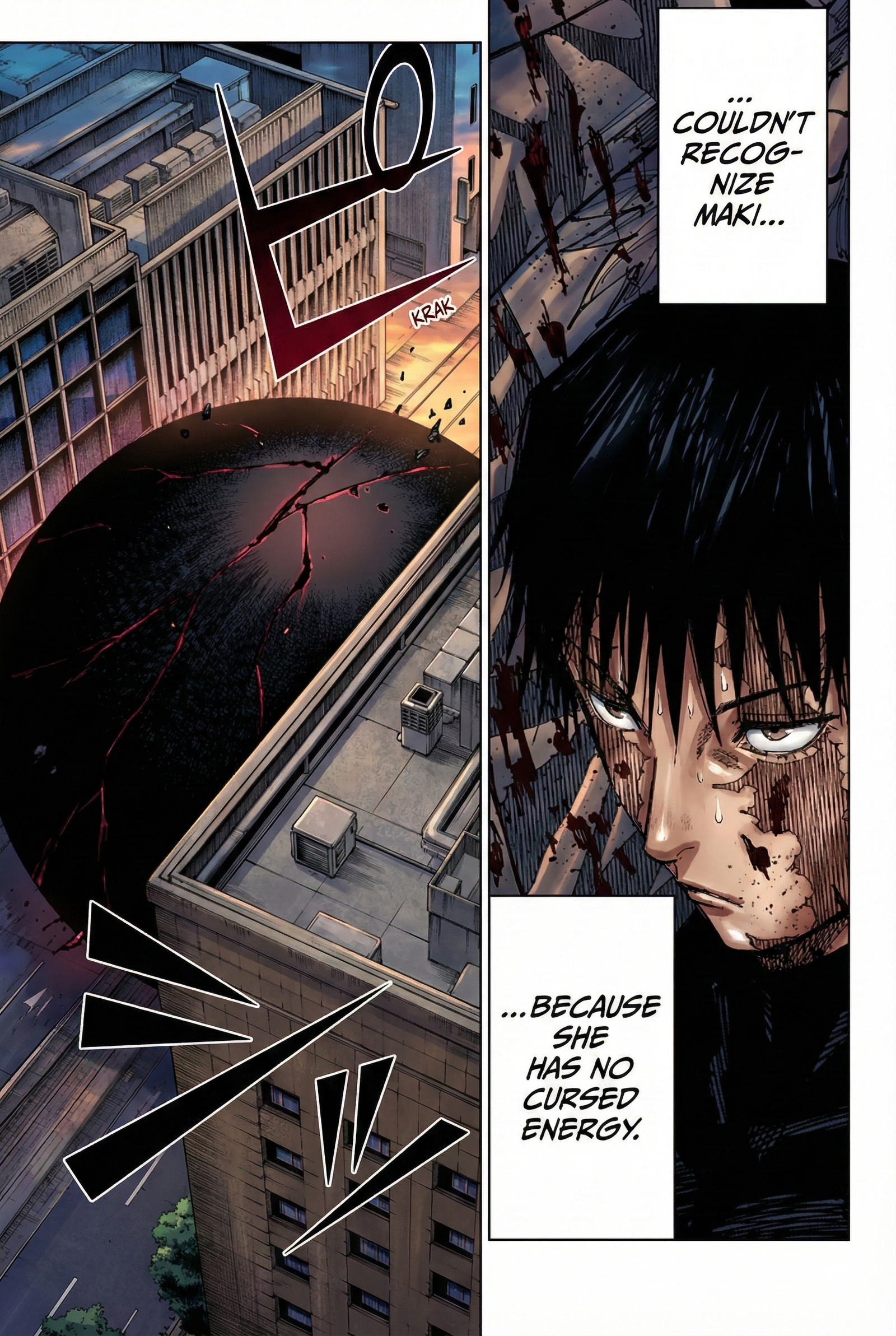 Jujutsu Kaisen Chapter 198 Page 17 - Colored Manga Panel