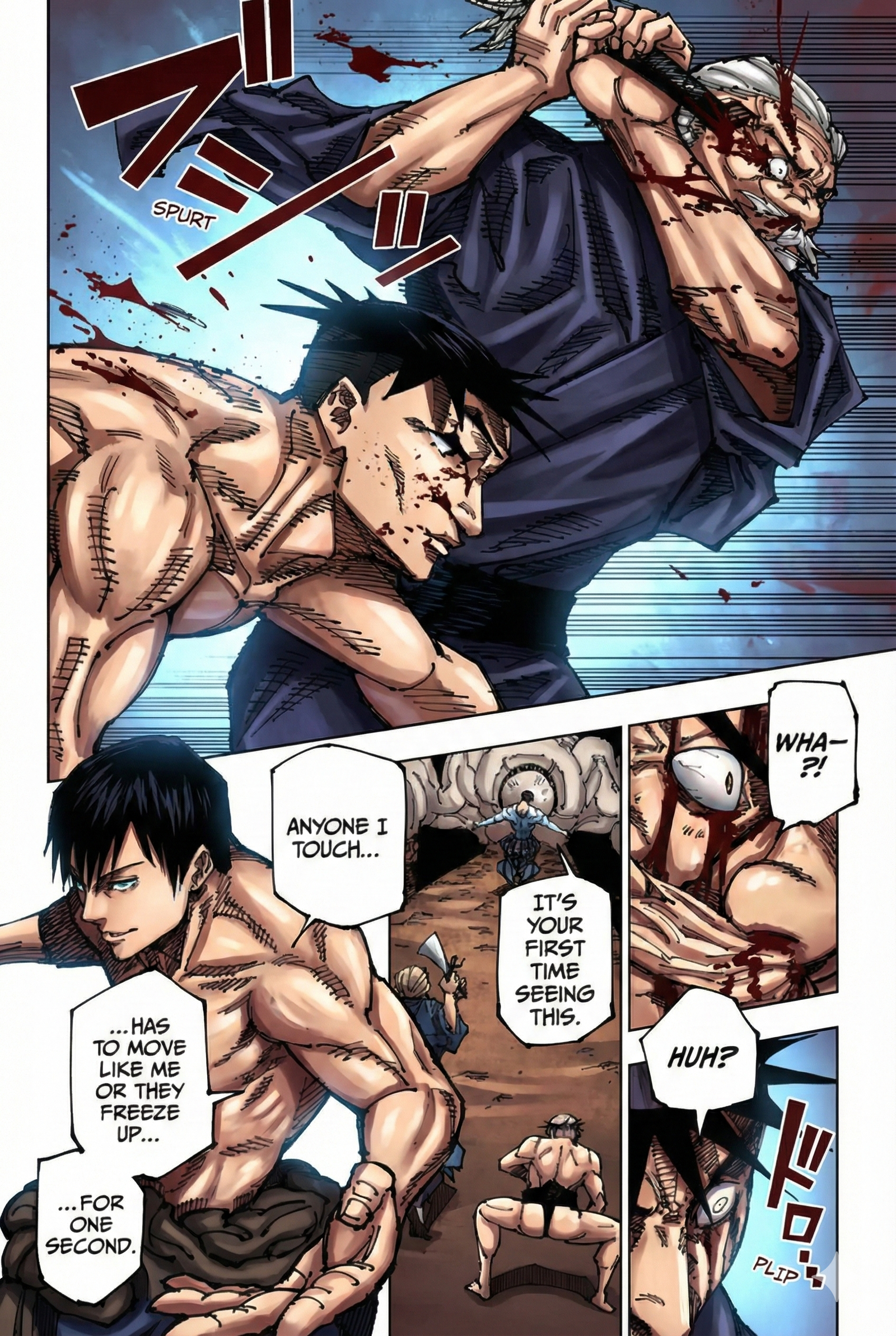 Jujutsu Kaisen Chapter 198 Page 6 - Colored Manga Panel