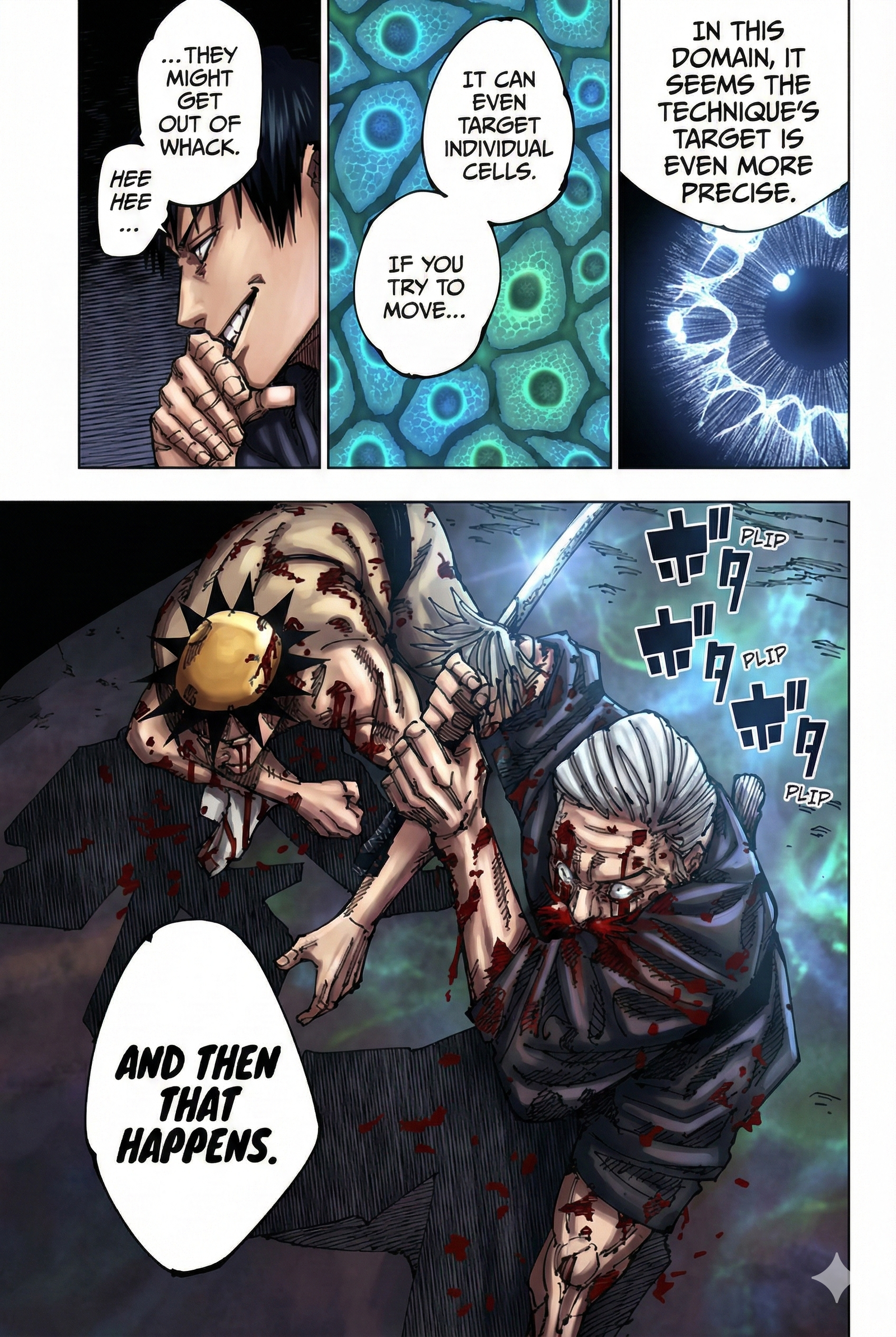 Jujutsu Kaisen Chapter 198 Page 7 - Colored Manga Panel