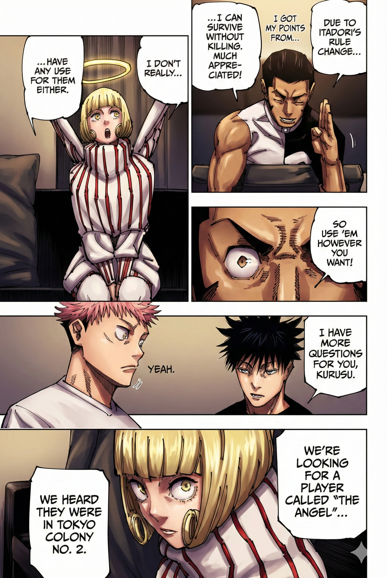 Jujutsu Kaisen Chapter 199 Page 10 - Colored Manga Panel