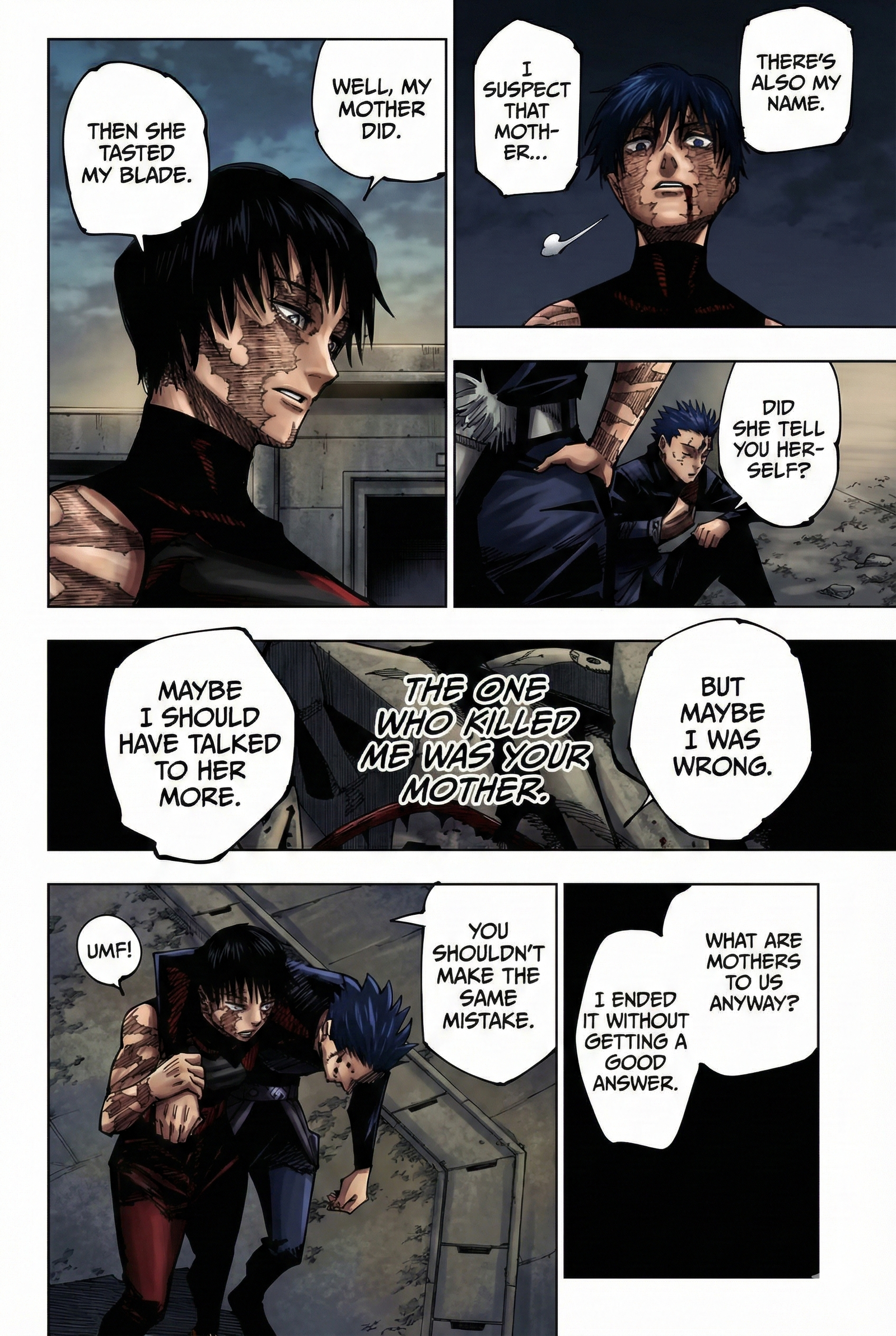 Jujutsu Kaisen Chapter 199 Page 2 - Colored Manga Panel