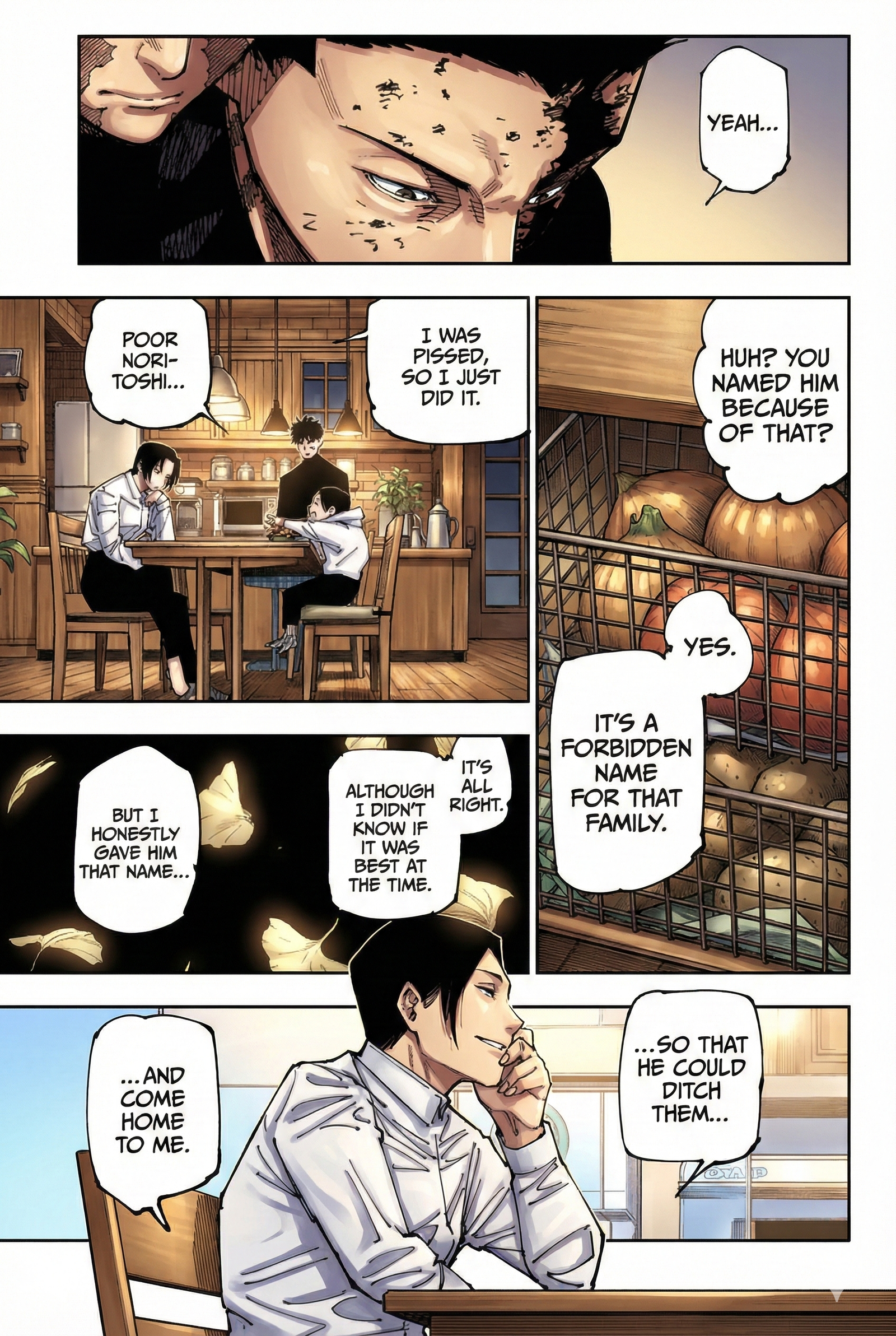Jujutsu Kaisen Chapter 199 Page 3 - Colored Manga Panel