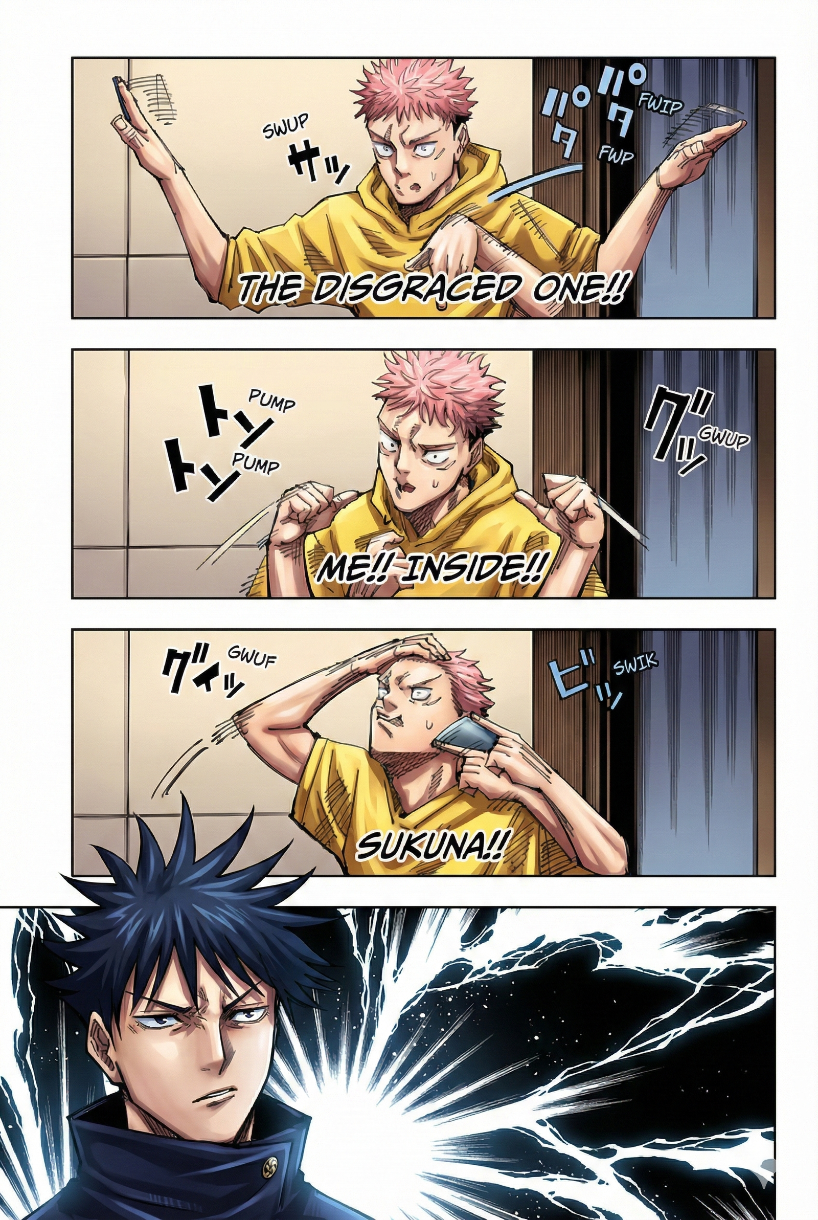 Jujutsu Kaisen Chapter 200 Page 3 - Colored Manga Panel