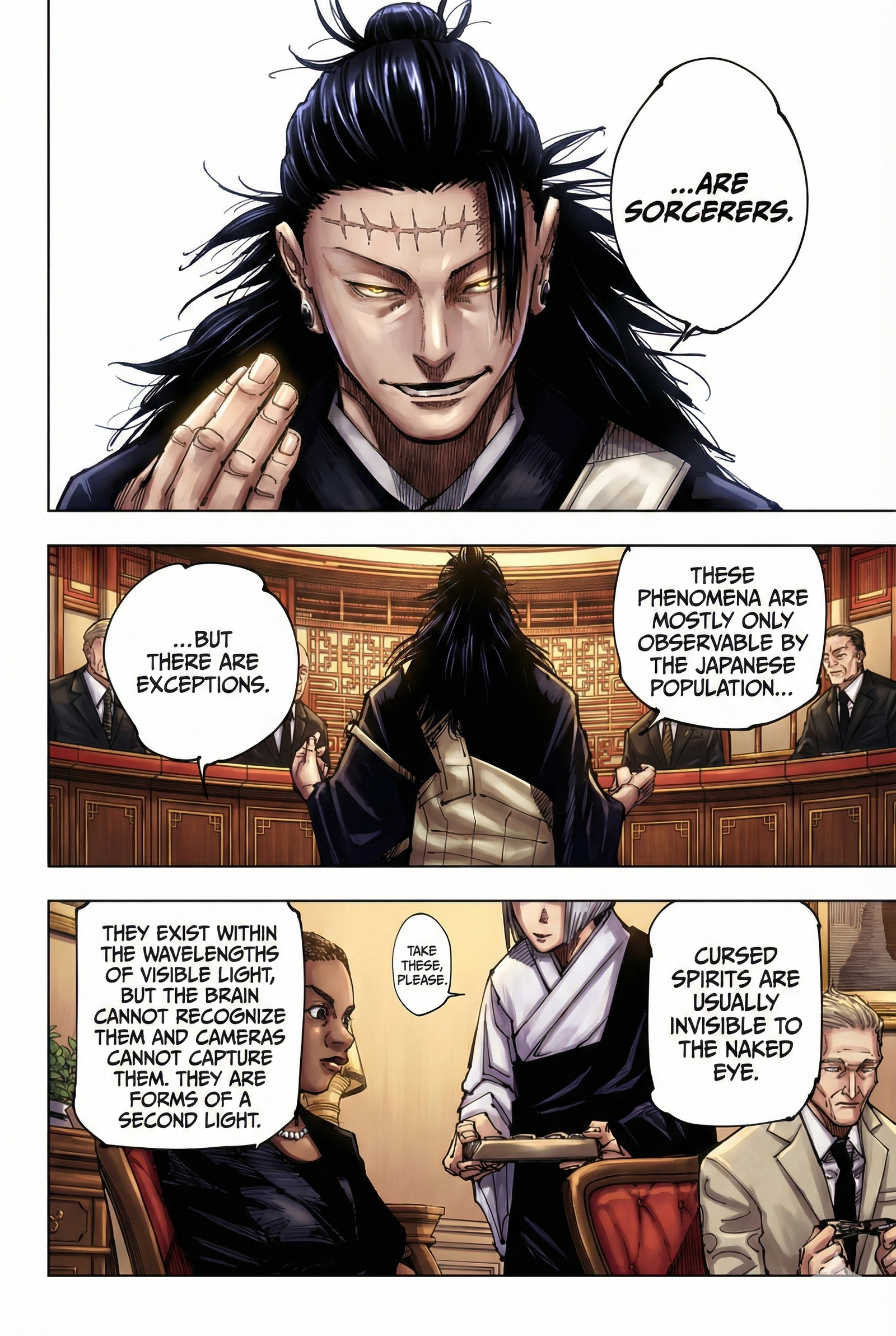 Jujutsu Kaisen Chapter 200 Page 9 - Colored Manga Panel