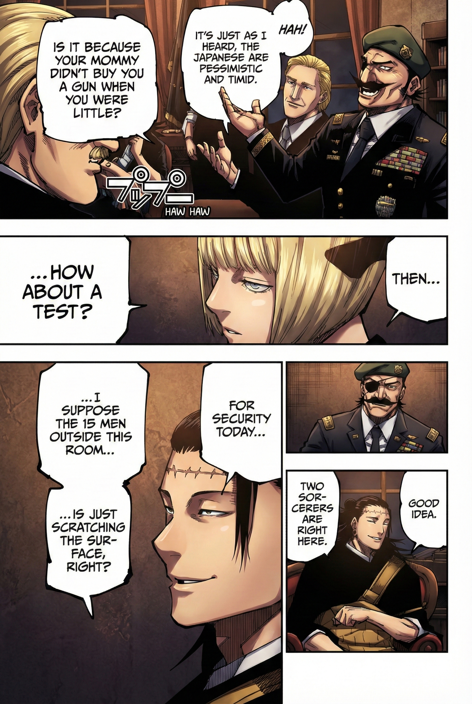 Jujutsu Kaisen Chapter 201 Page 10 - Colored Manga Panel