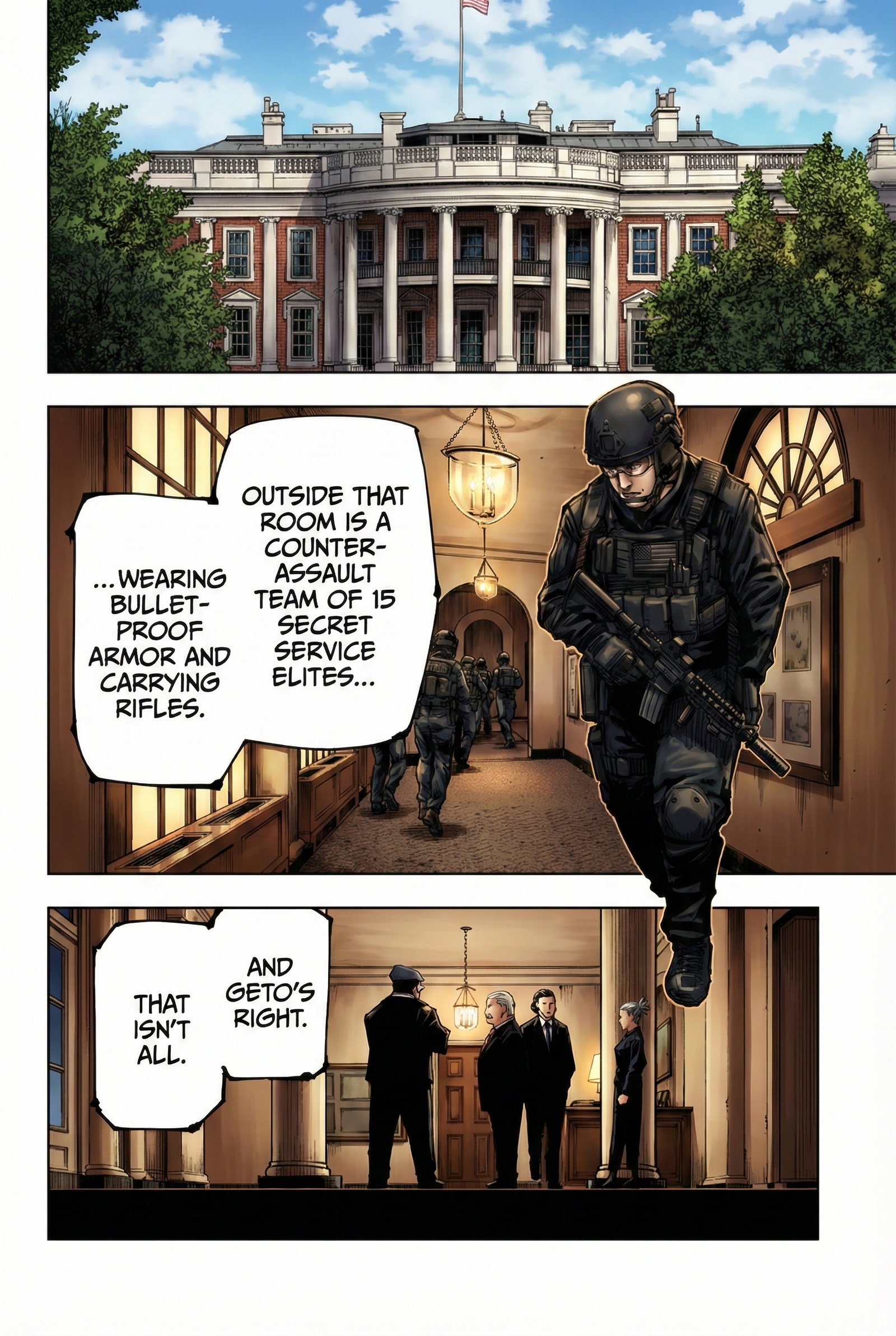 Jujutsu Kaisen Chapter 201 Page 11 - Colored Manga Panel