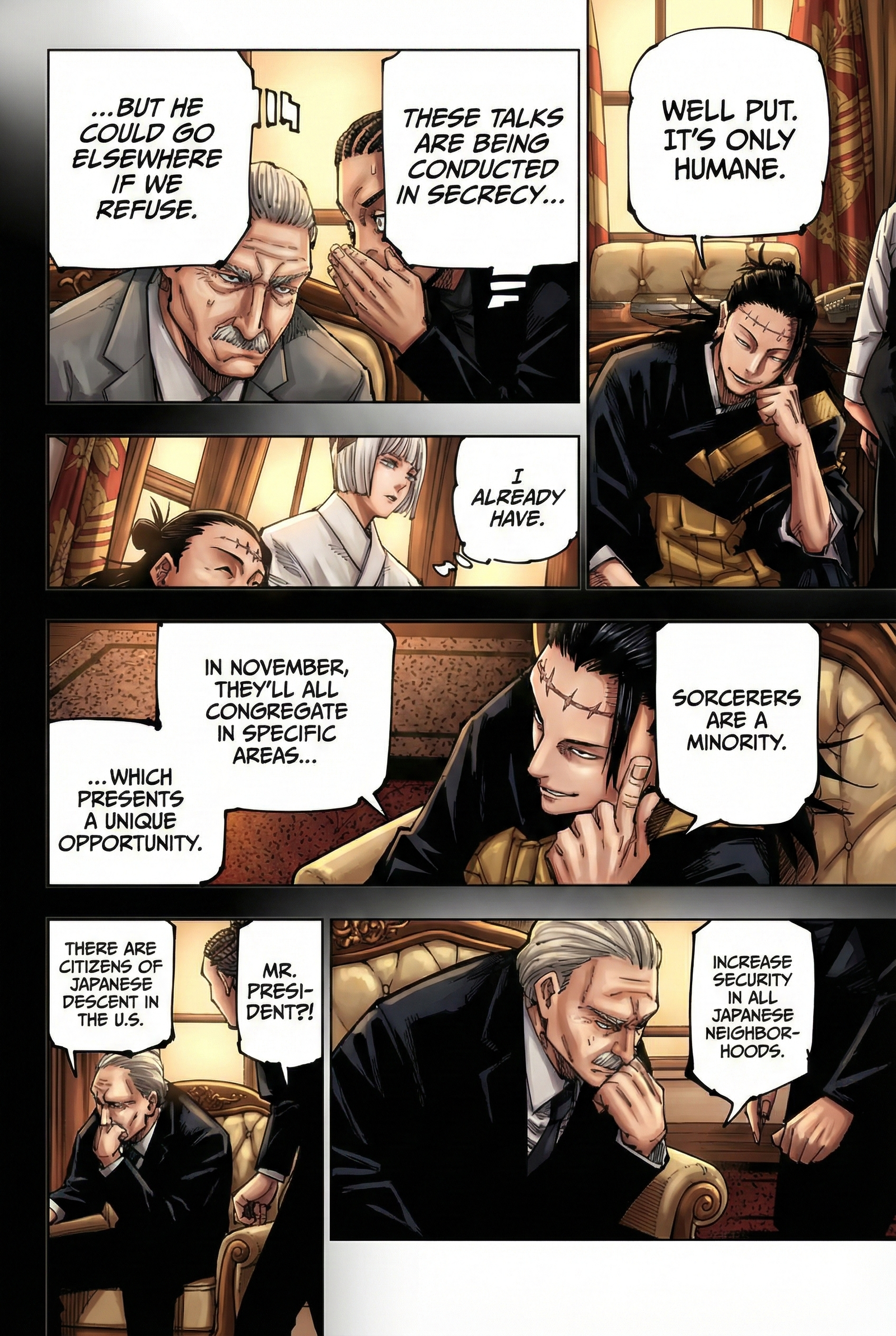 Jujutsu Kaisen Chapter 201 Page 4 - Colored Manga Panel
