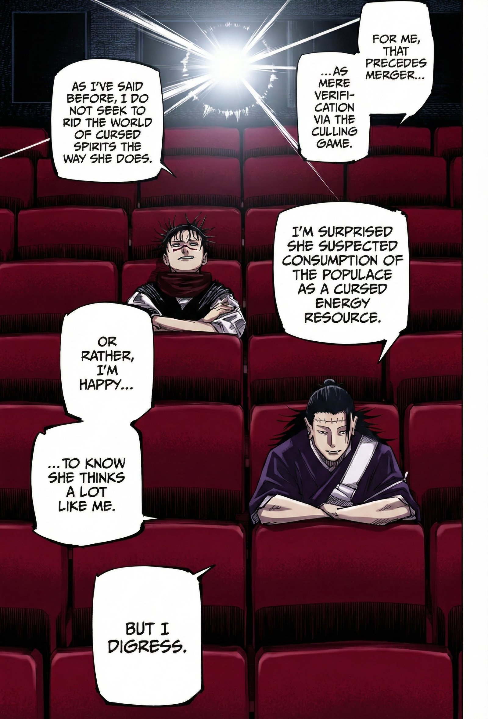 Jujutsu Kaisen Chapter 202 Page 13 - Colored Manga Panel